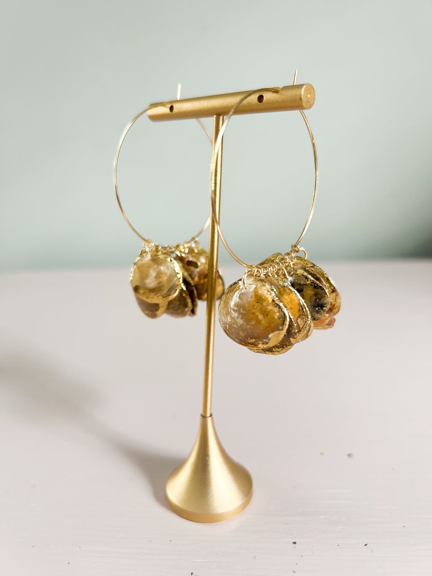 Large Gold All Too Well Hoops