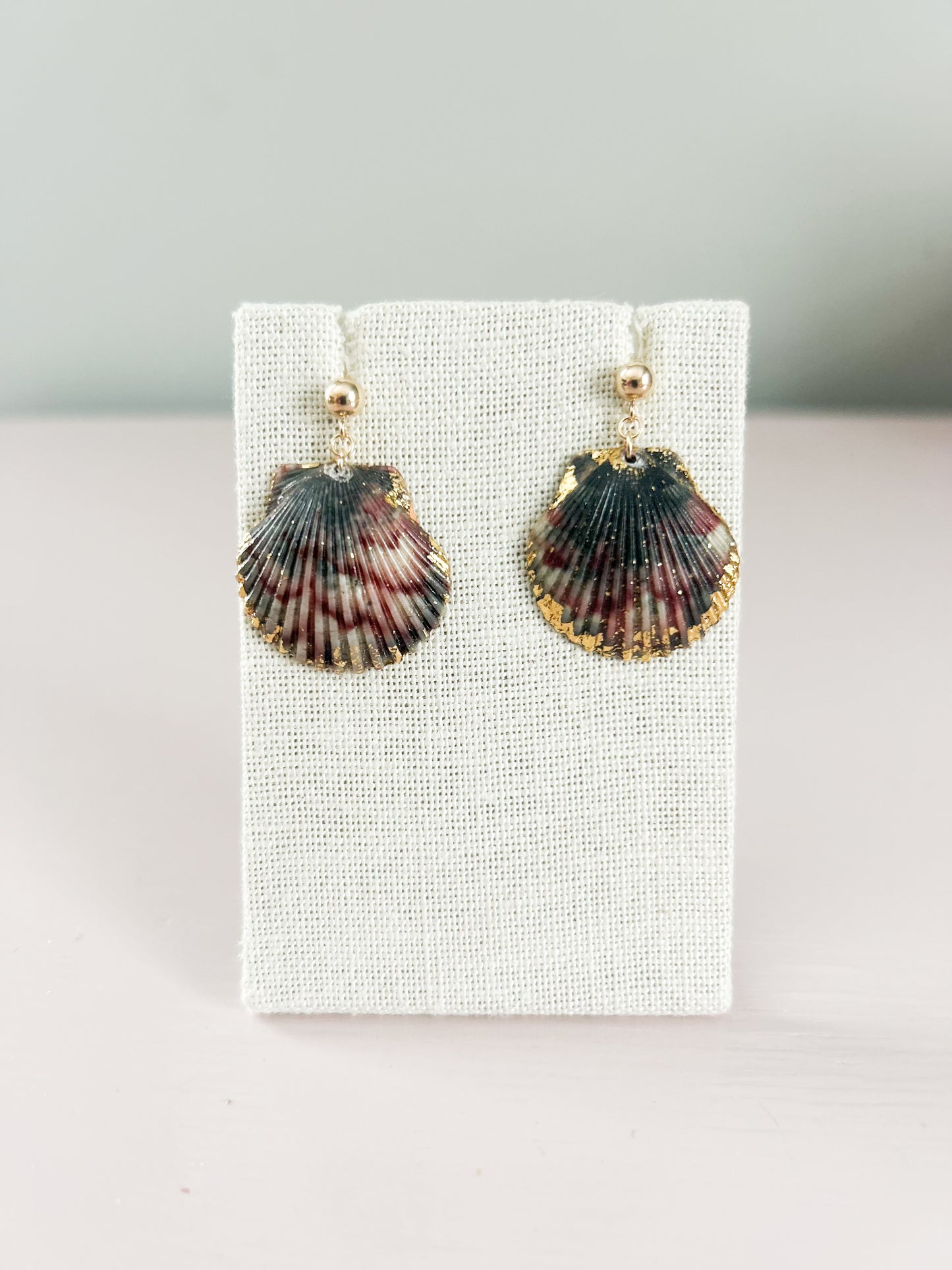 Red, White and Blue Miss Americana Ball Studs