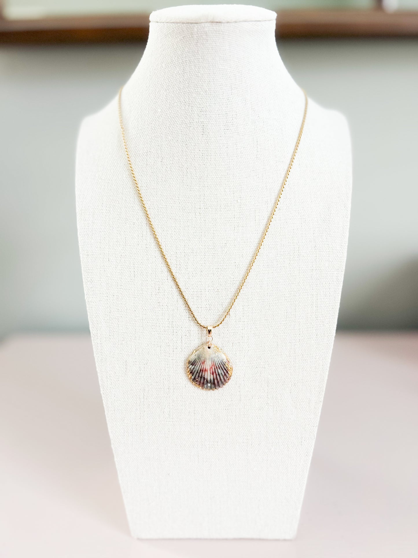 Single Scallop Shell Call It What You Want Necklace