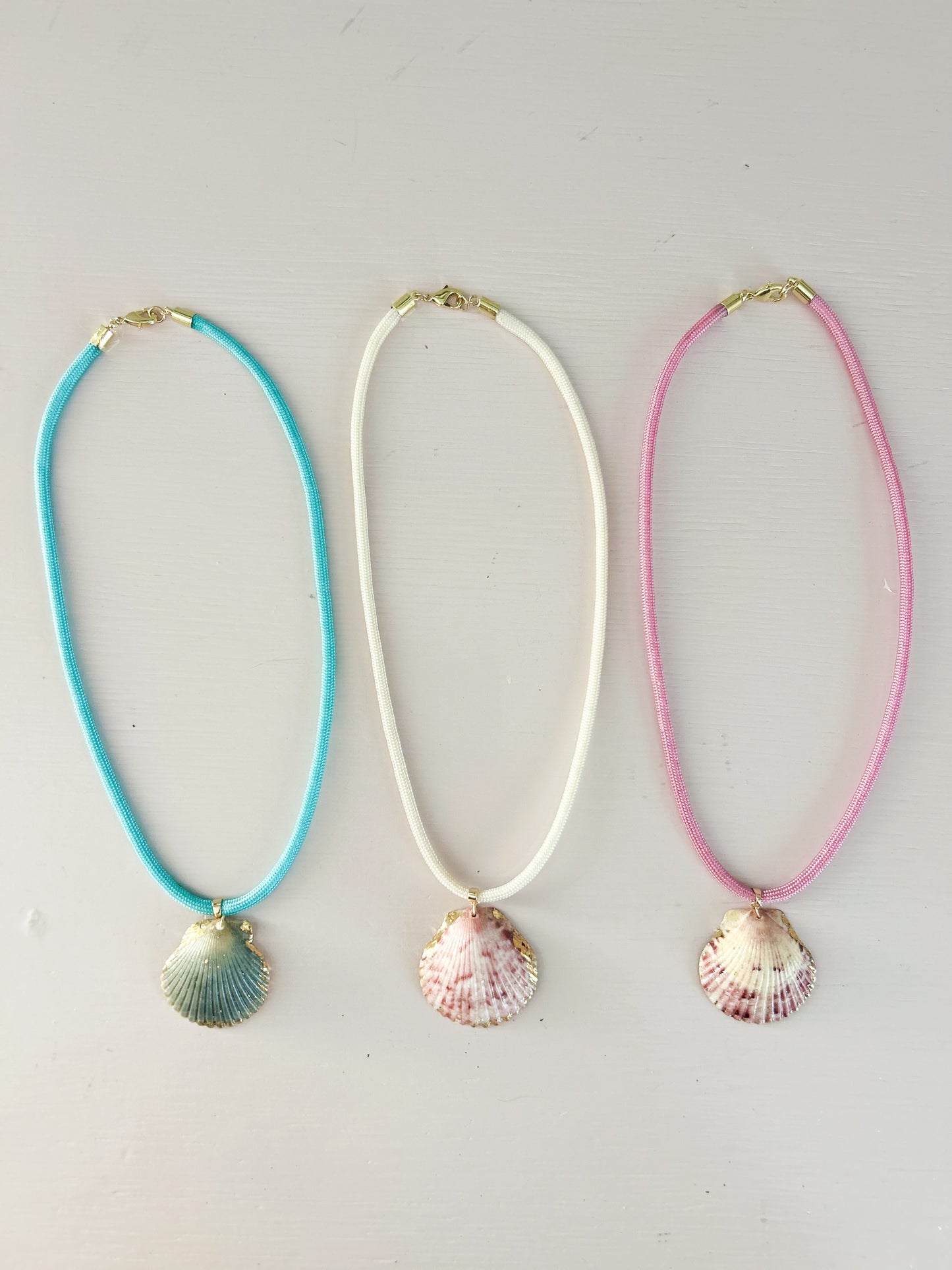 Teal Rope Fate of Ophelia Necklace