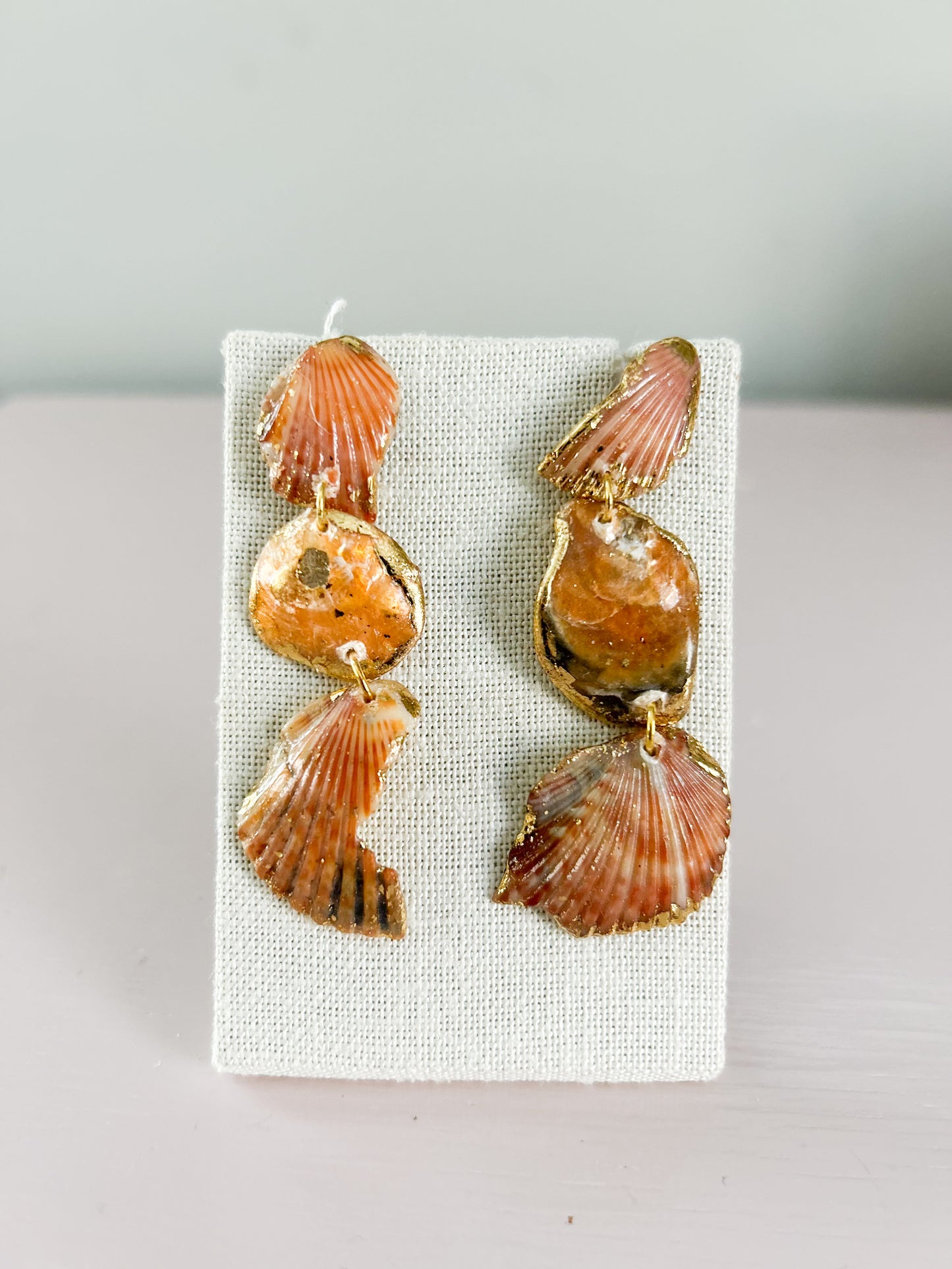 Orange All Too Well Stud Dangles