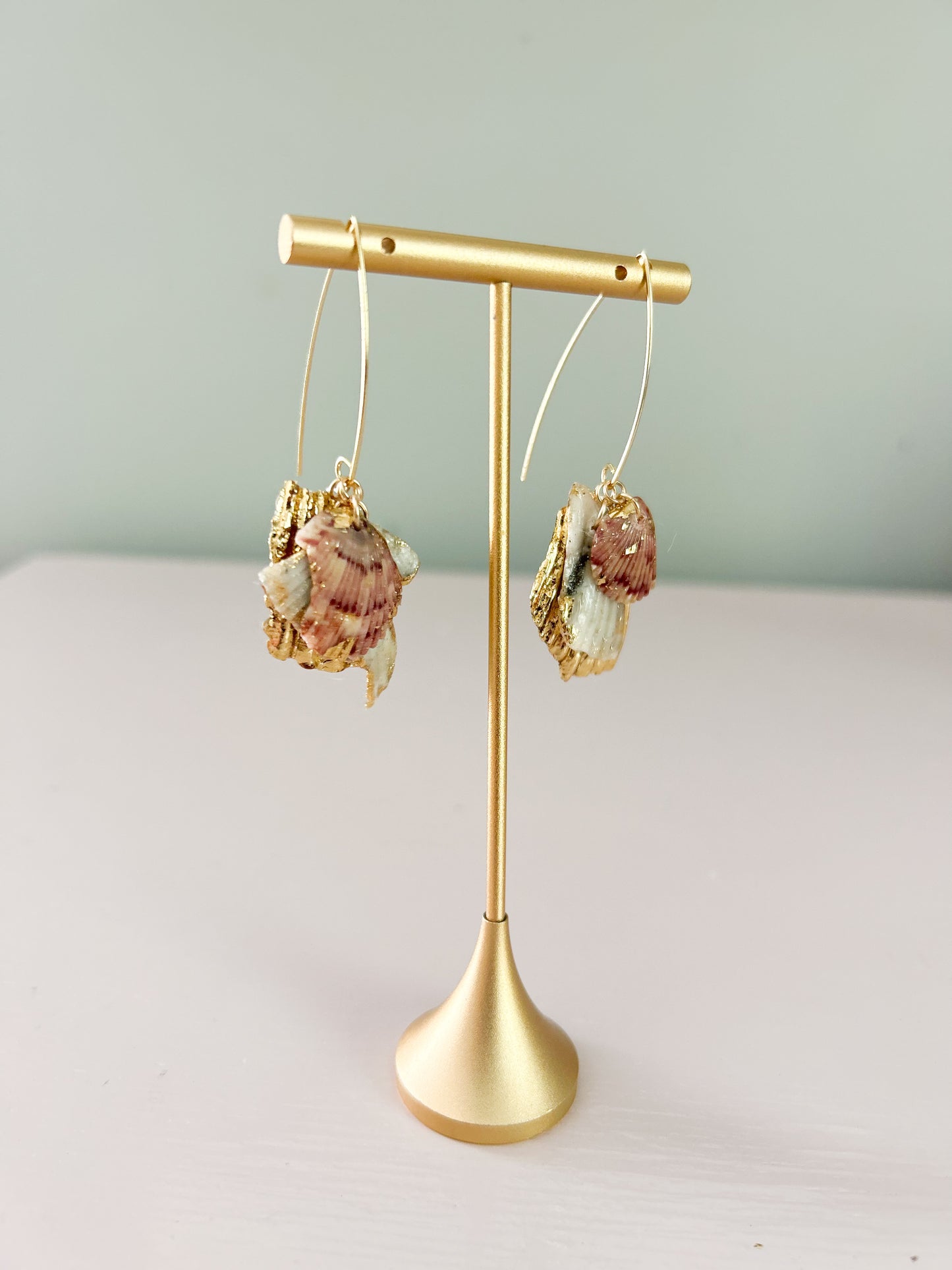 Pink, Grey and Gold Exile Hooks