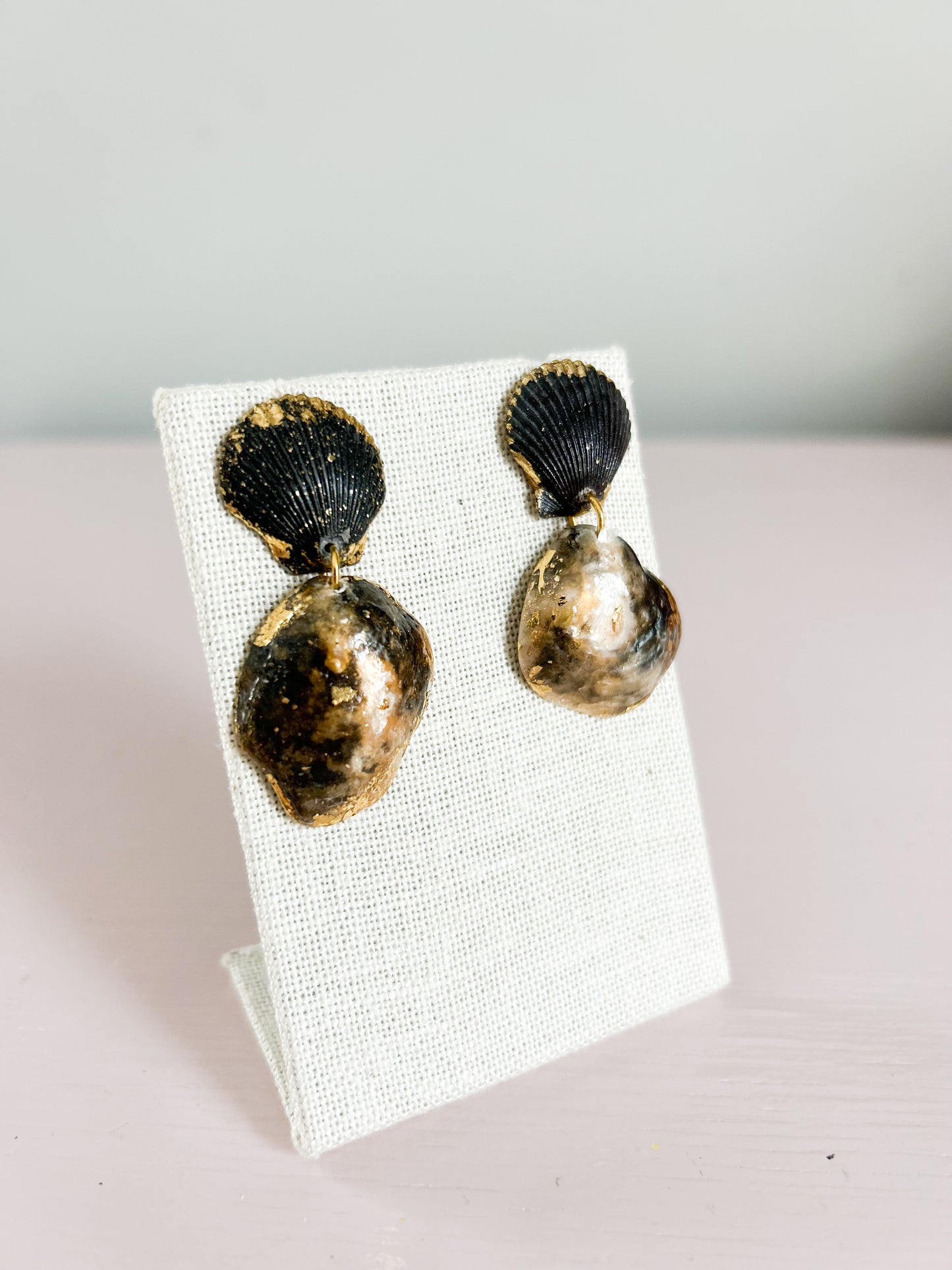 Black and Gold All Too Well Dangle Earrings