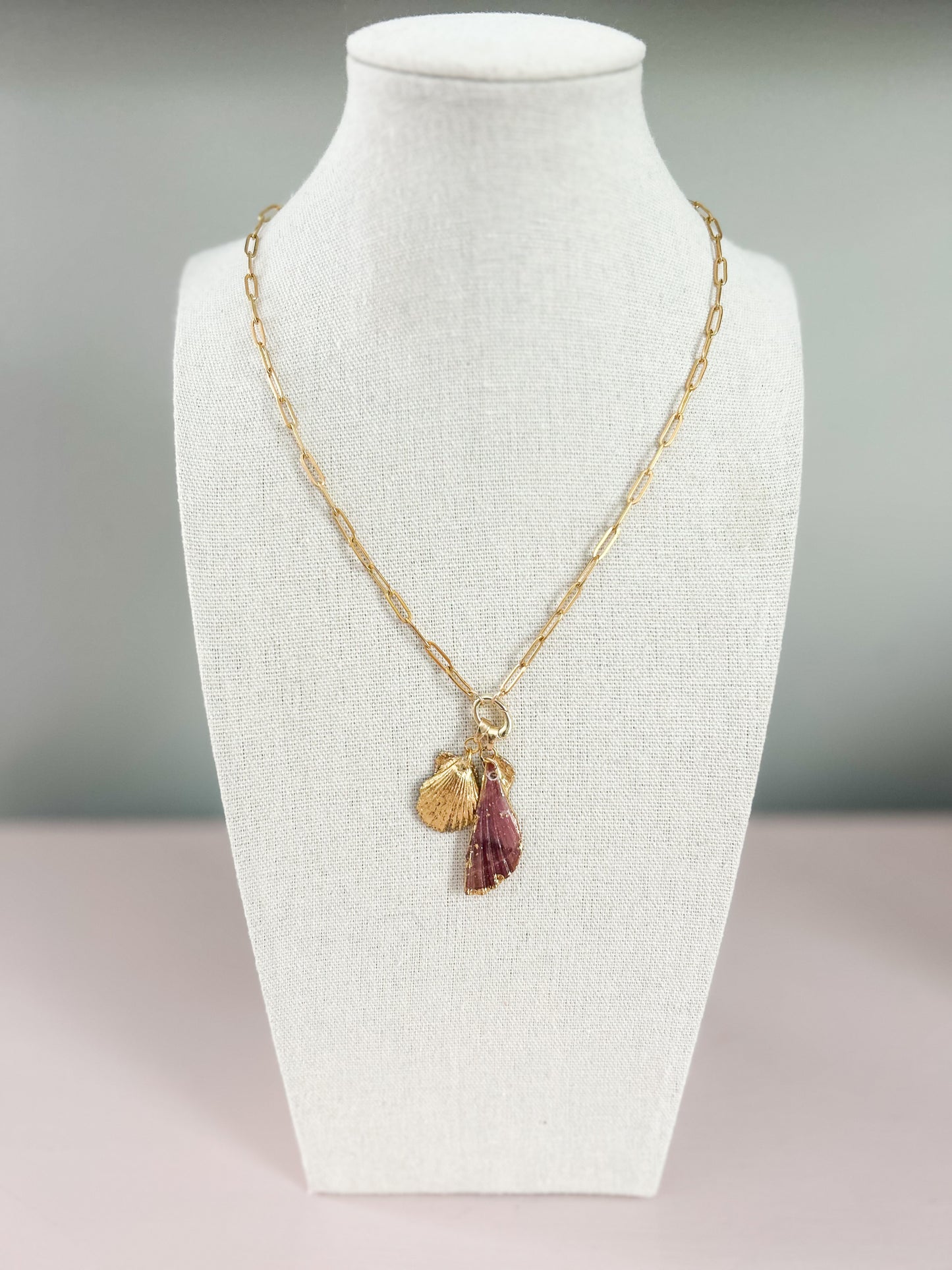 Paperclip Charm Call It What You Want Necklace