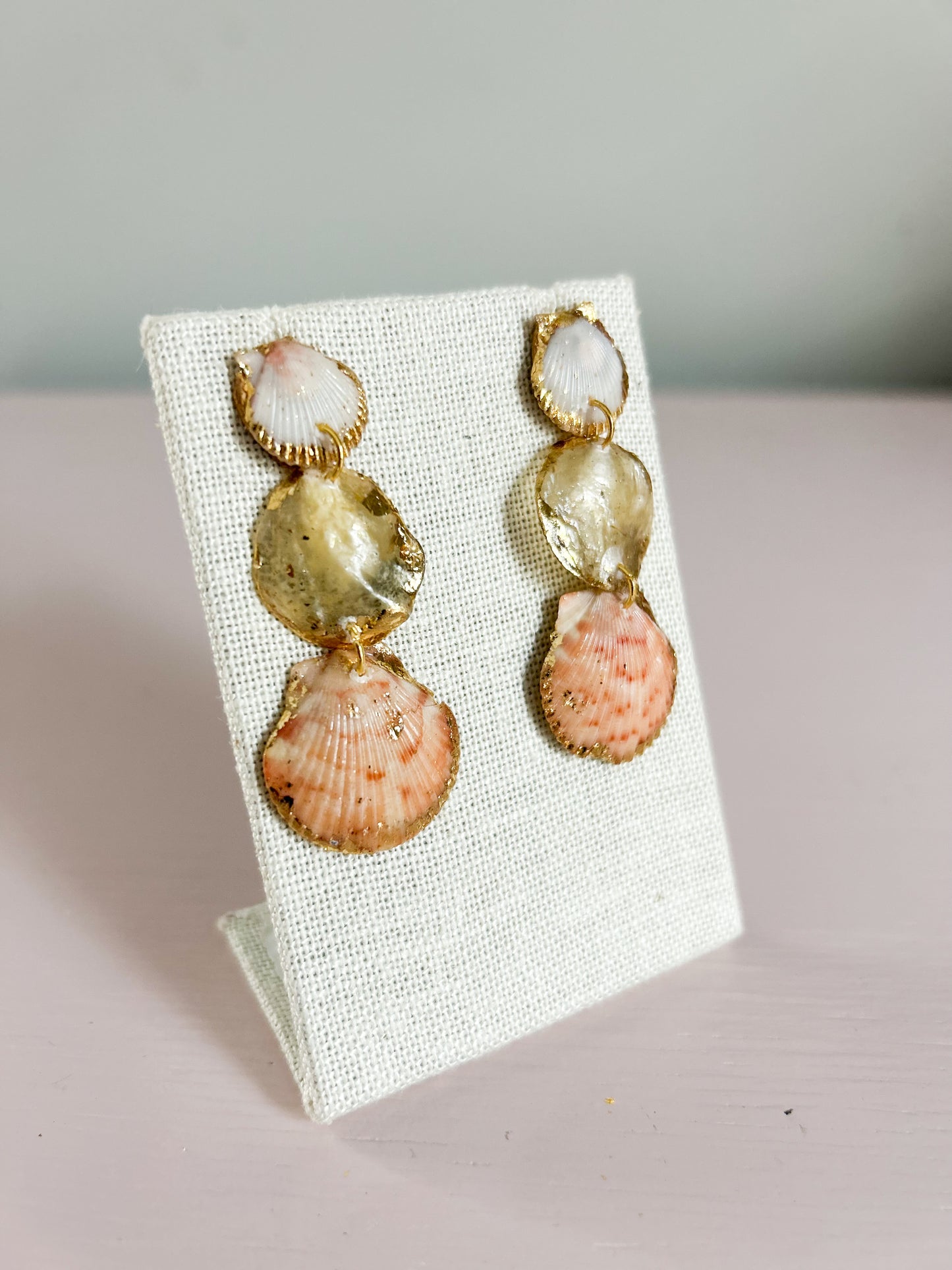 Orange and Cream All Too Well Gorgeous Earrings