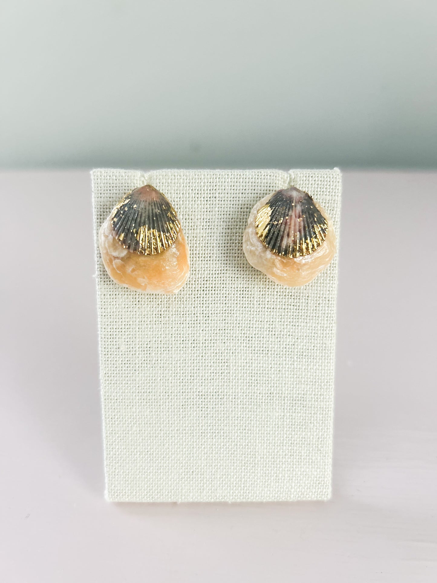 Small Grey and Pink All Too Well Studs