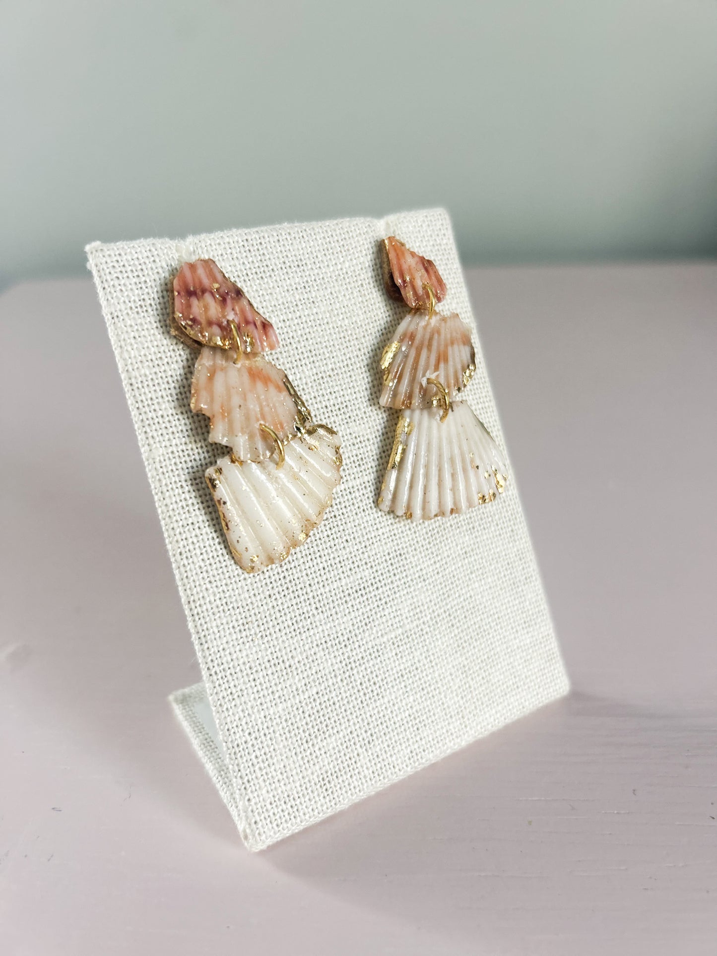 Orange Ombré Love Story Earrings
