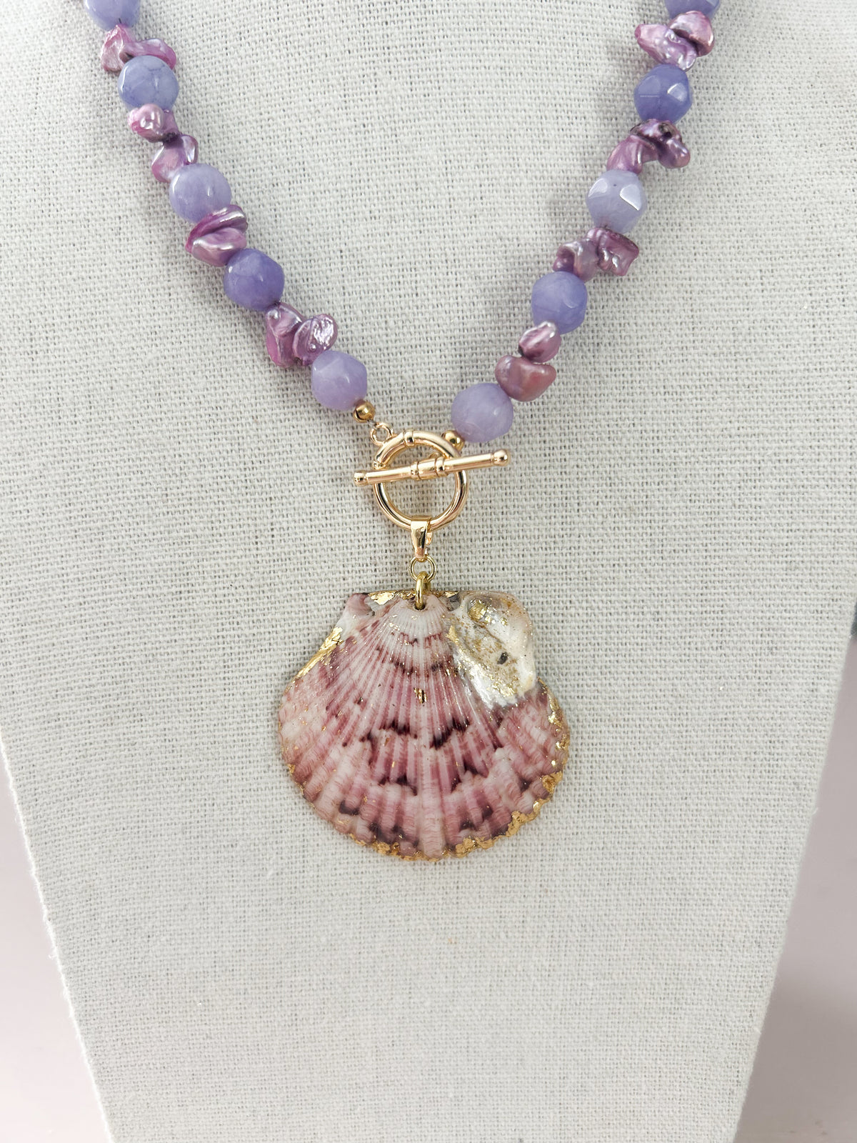 Purple Semi Precious Stone I Knew It, I Knew You Necklace