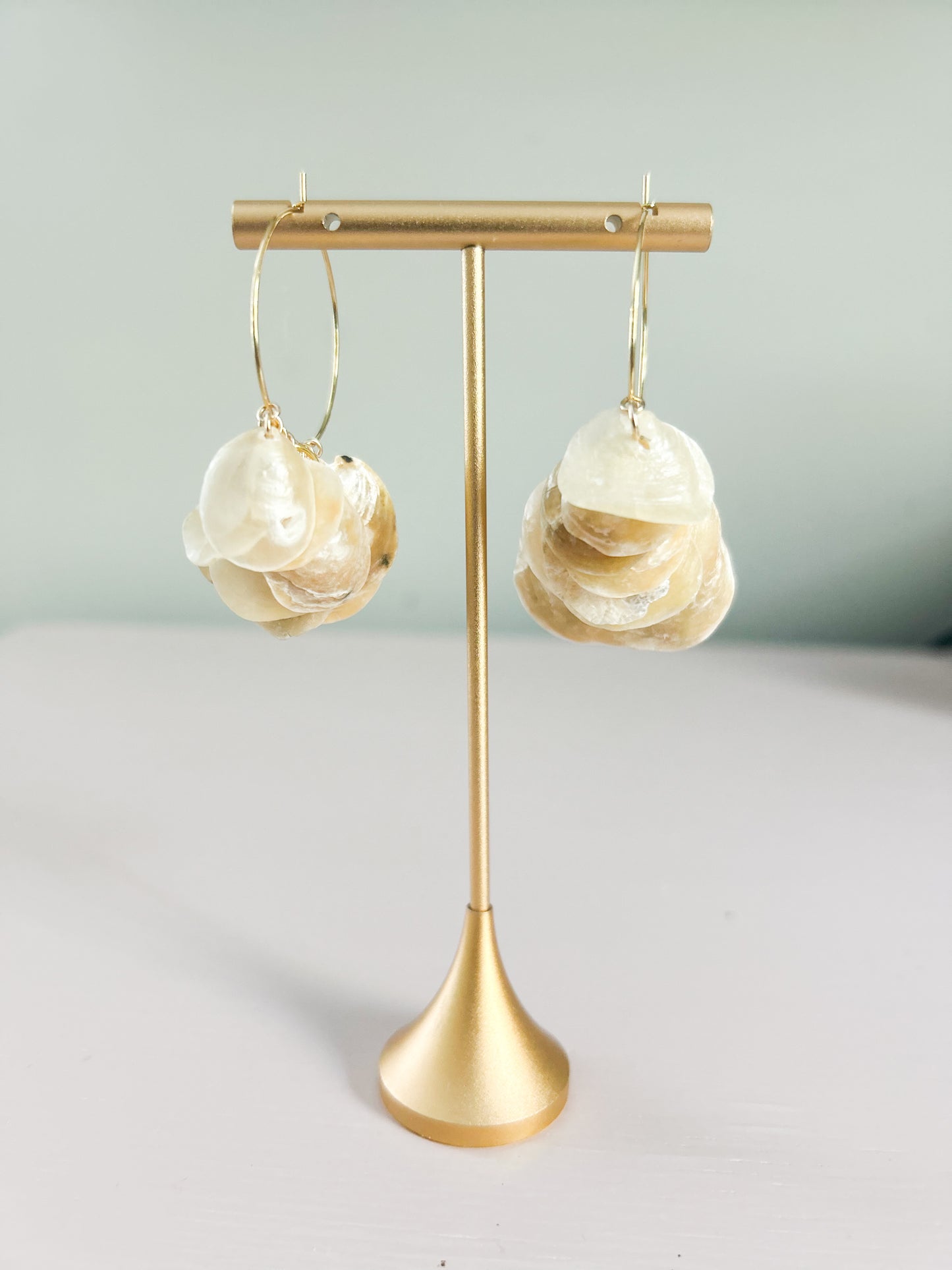 Jingle Shell All Too Well Hoop Earrings