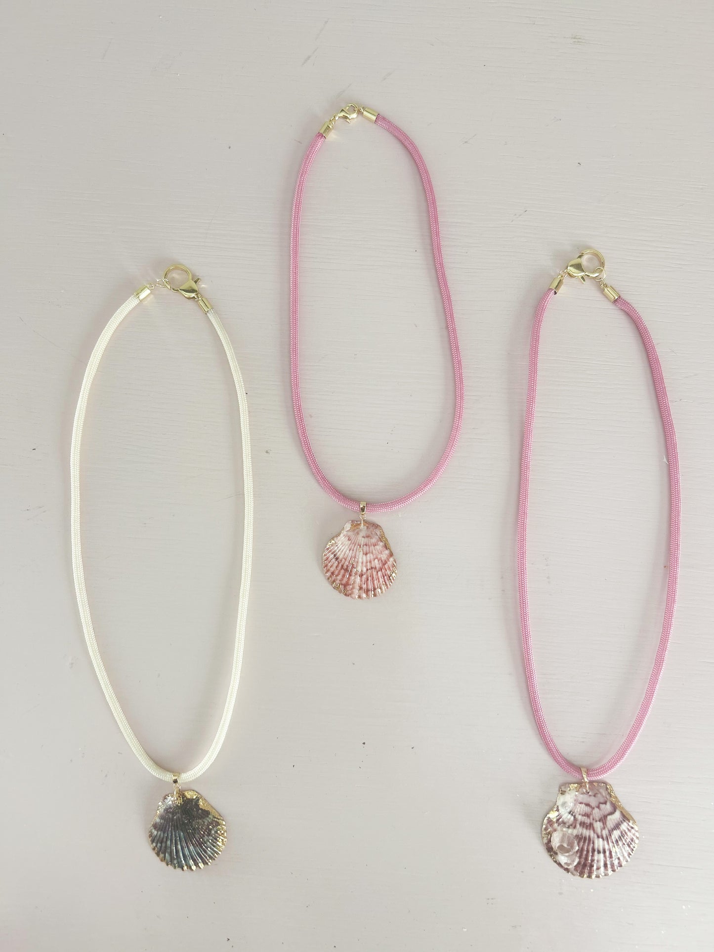 Pink and Red Fate of Ophelia Cord Necklace