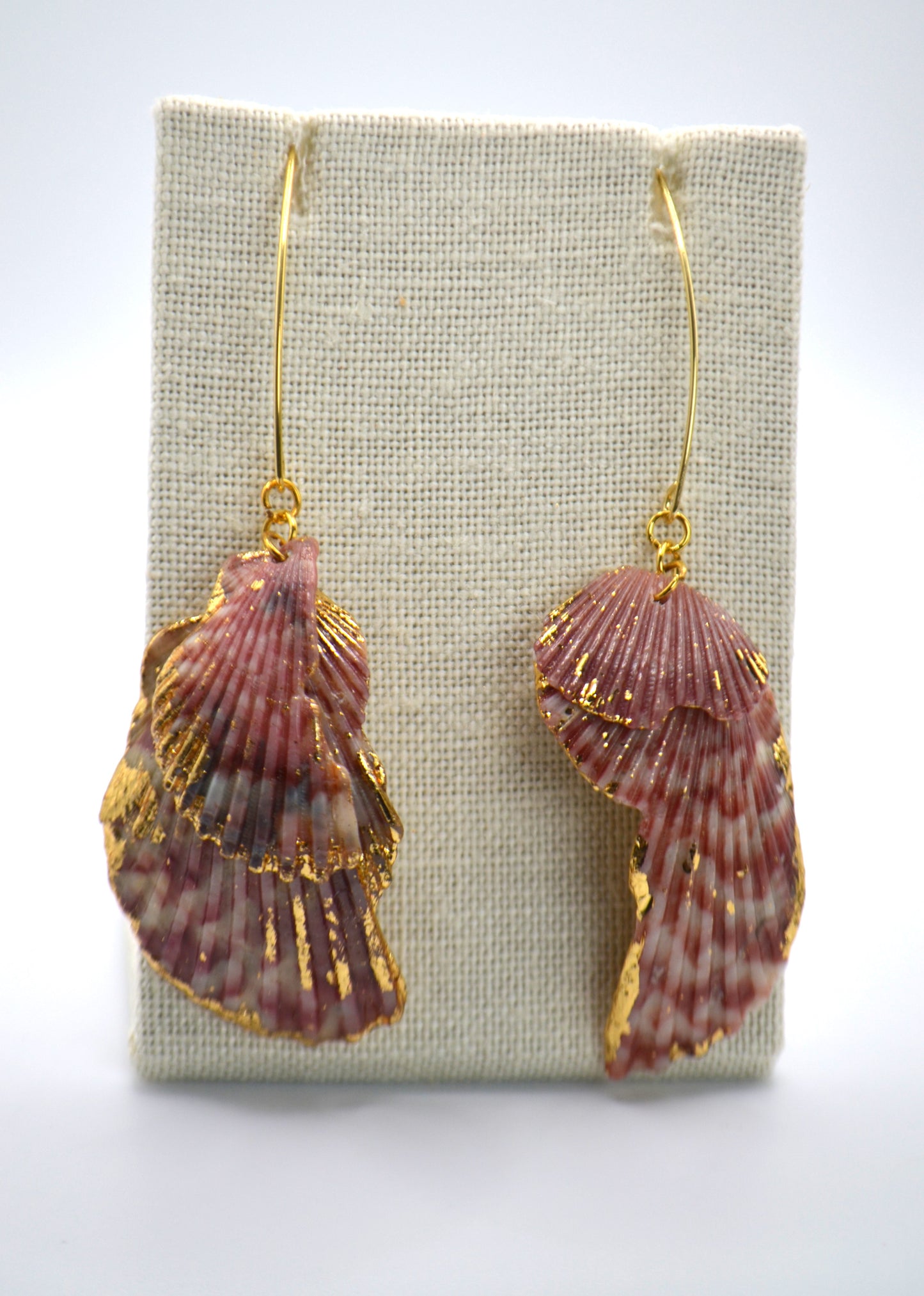 Pink Exile Hook Earrings