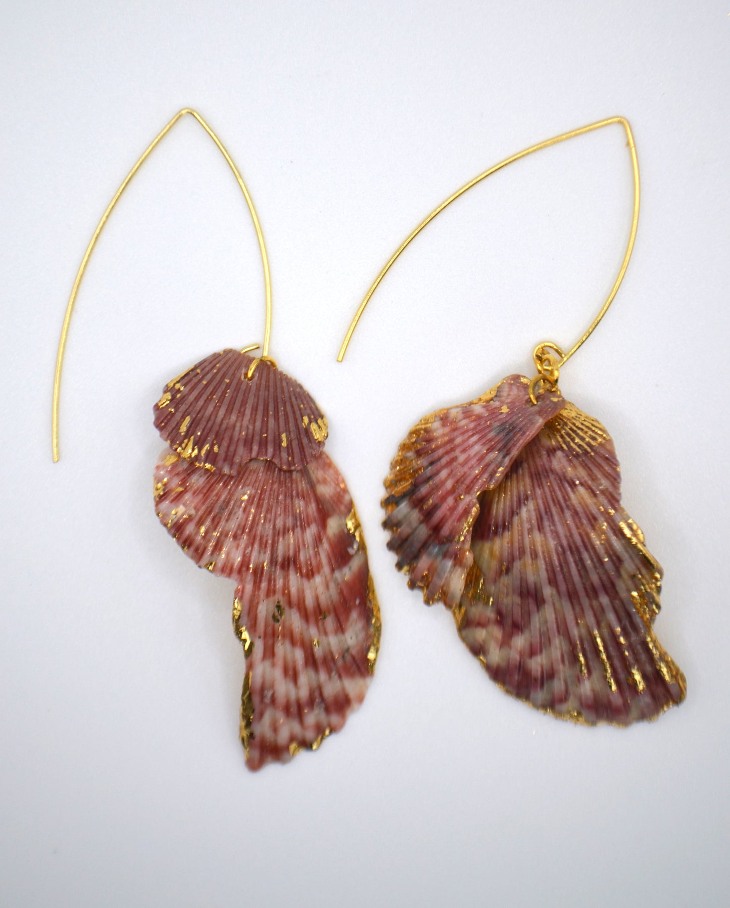 Pink Exile Hook Earrings