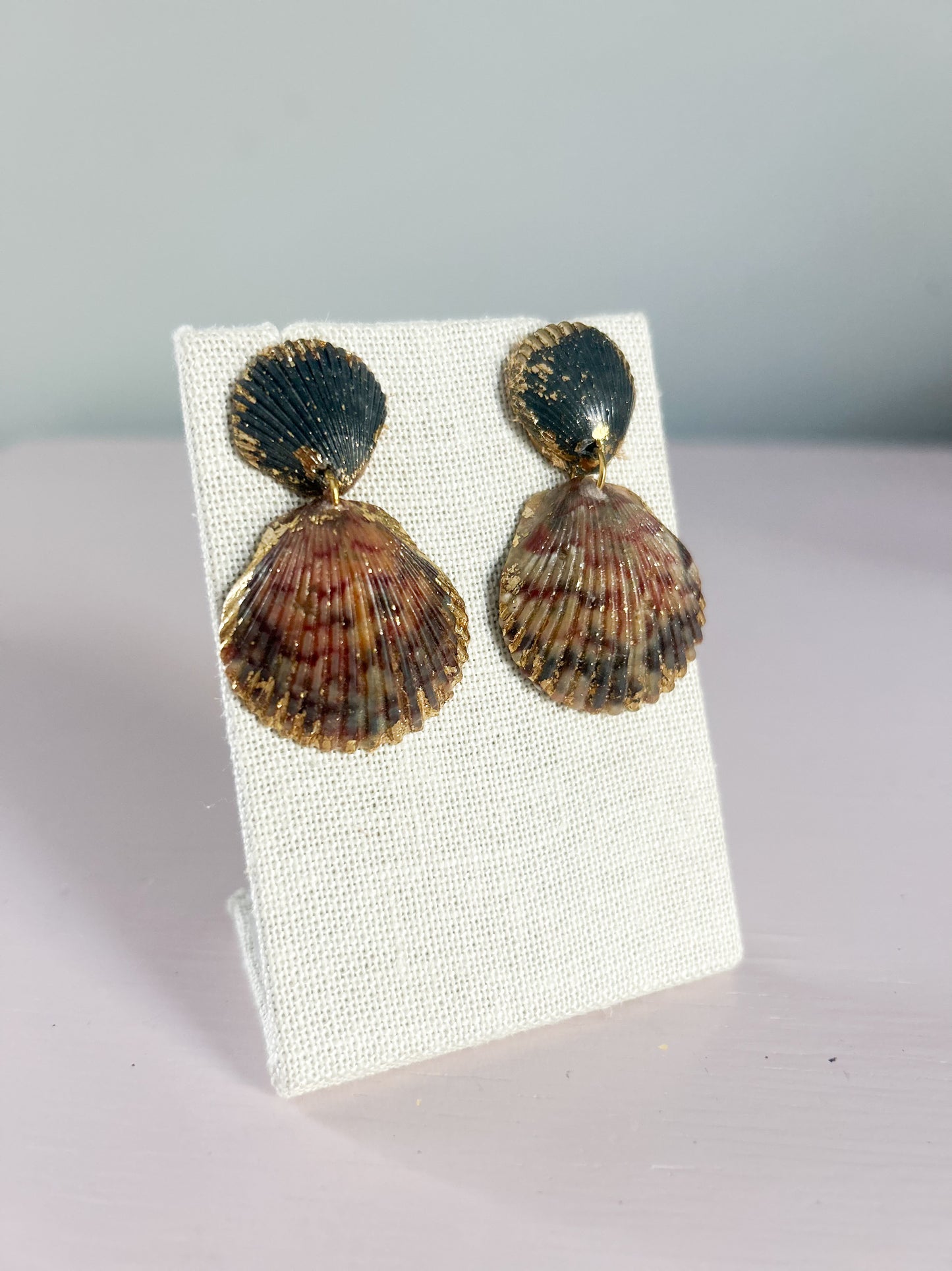 Multicolored Invisible String Earrings