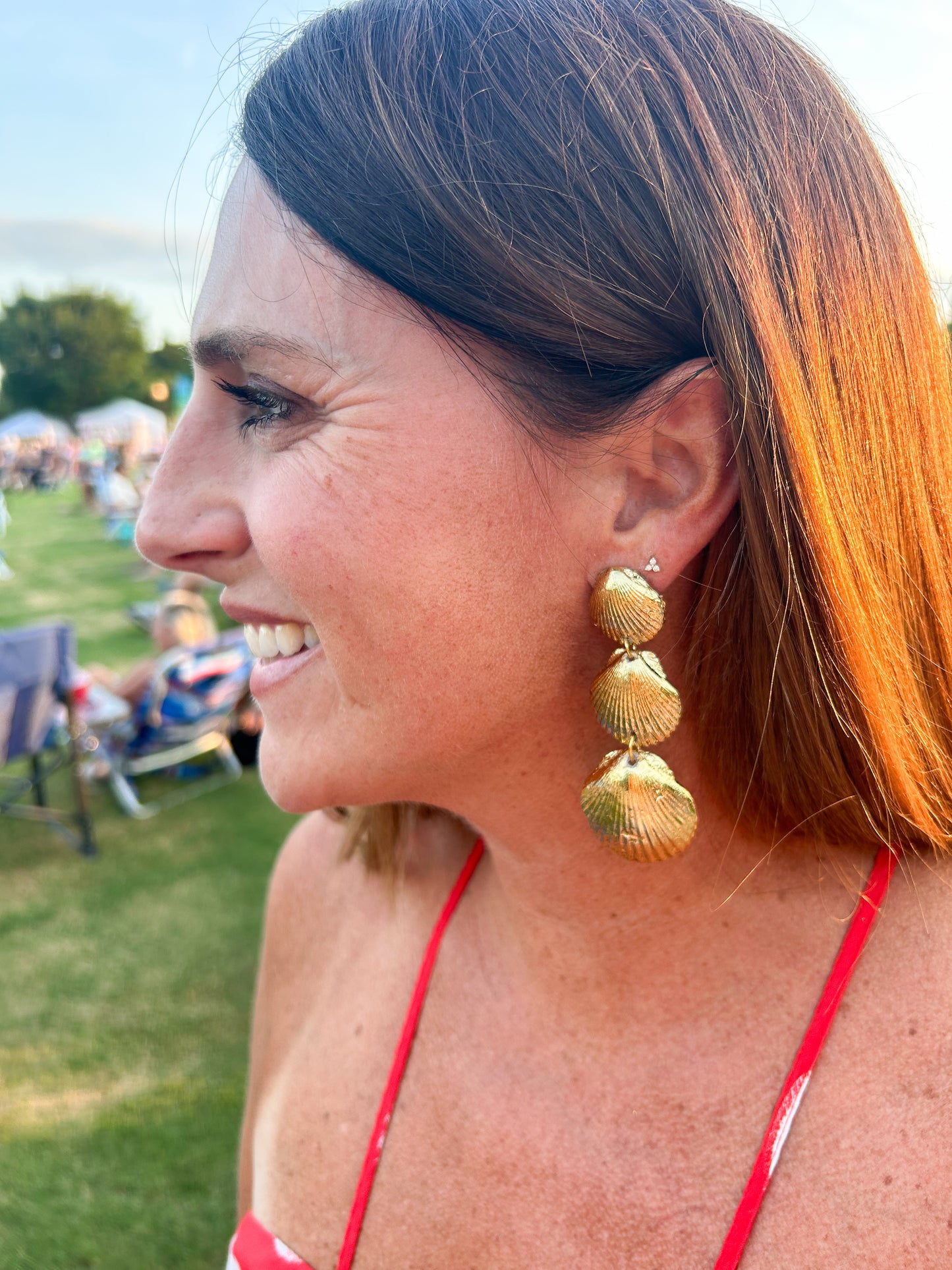 Gold Medium Gorgeous Earrings