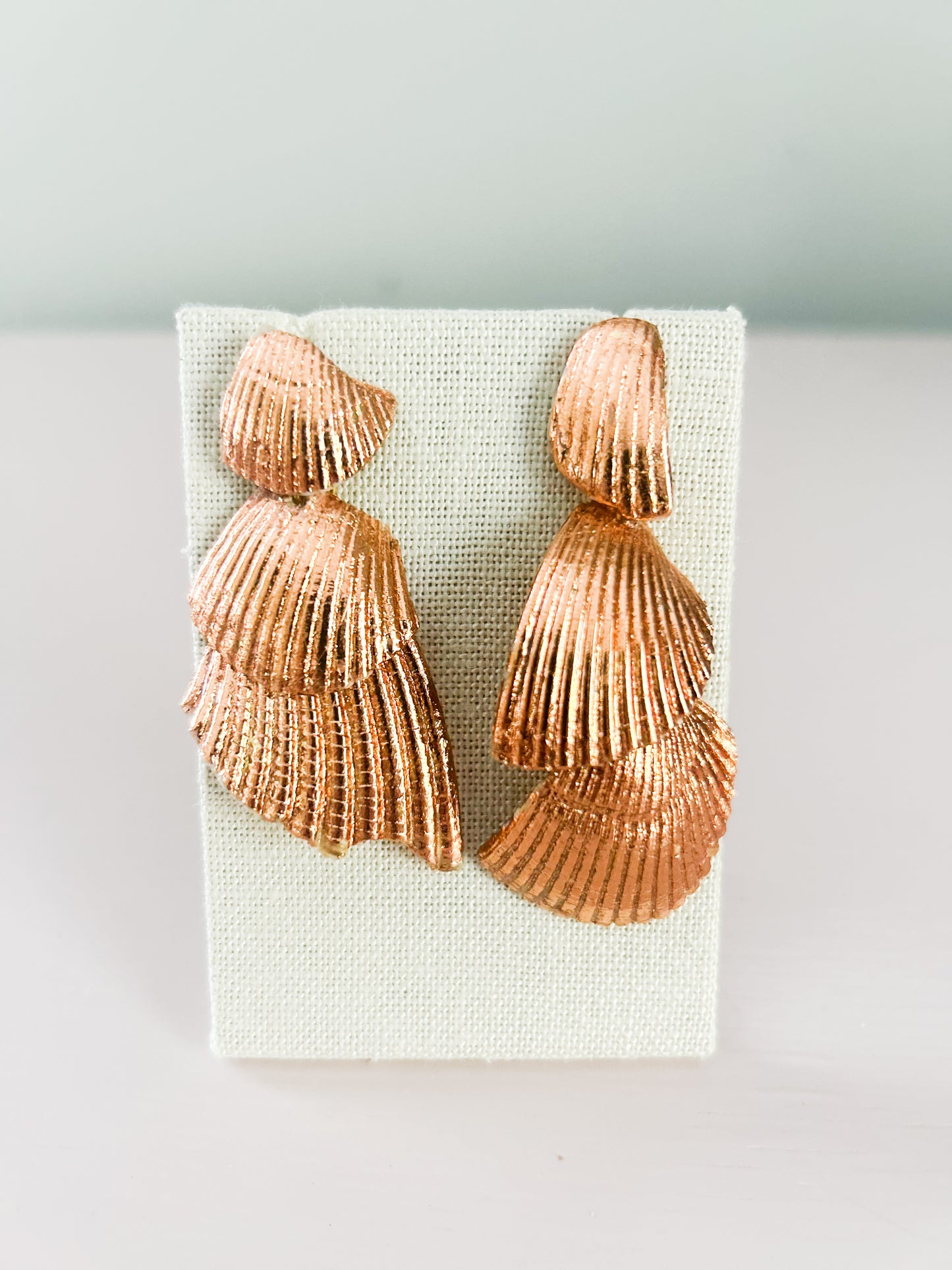 Rose Gold Love Story Earrings