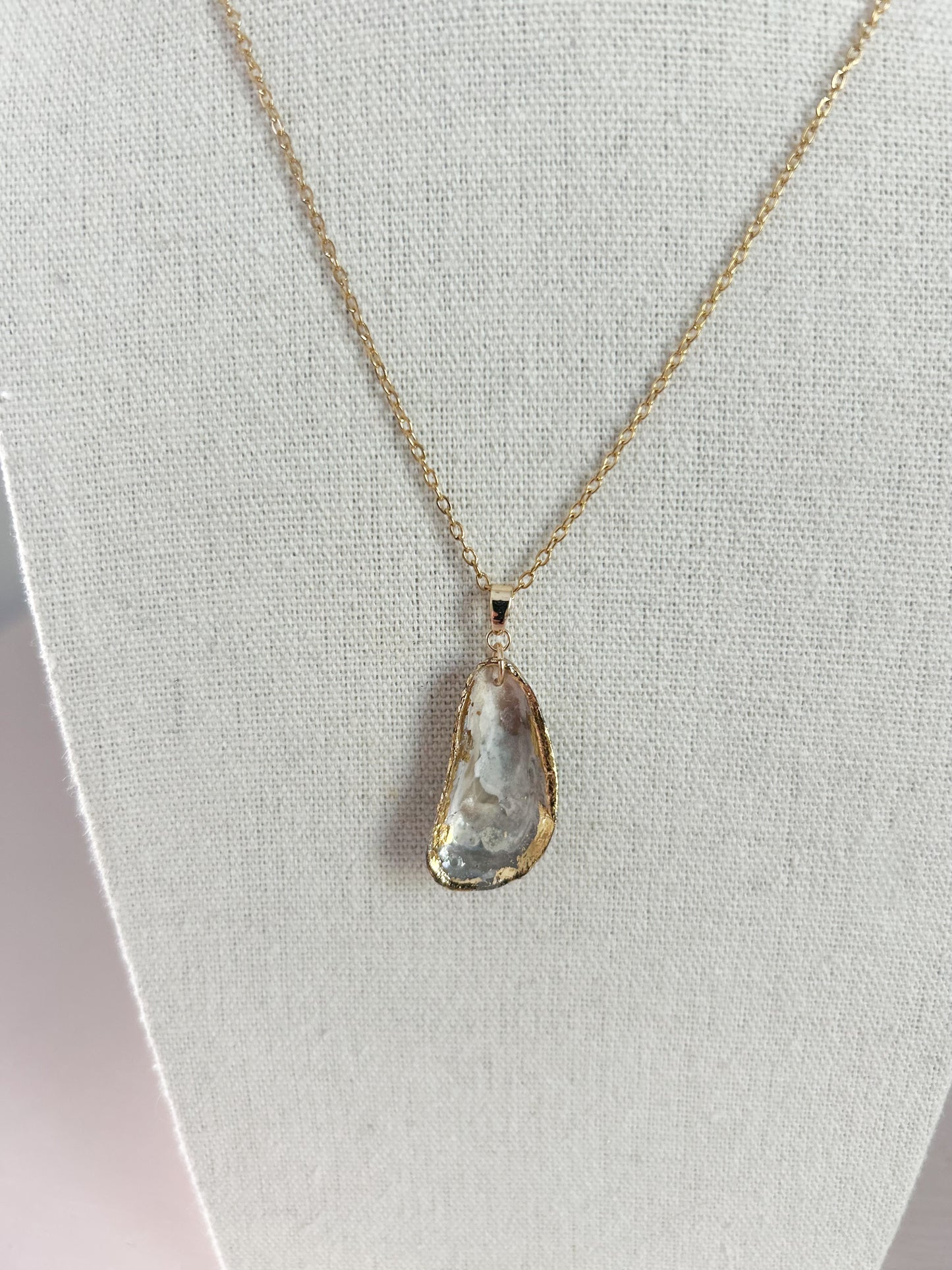 Oyster Shell Call It What You Want Necklace