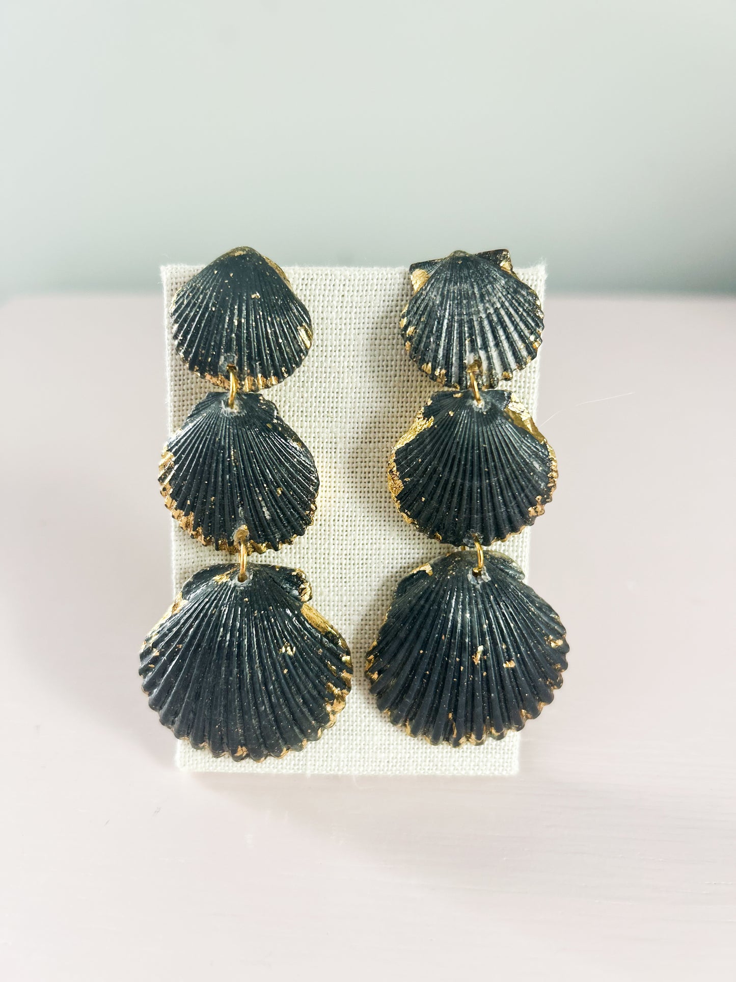 Black Medium Gorgeous Earrings