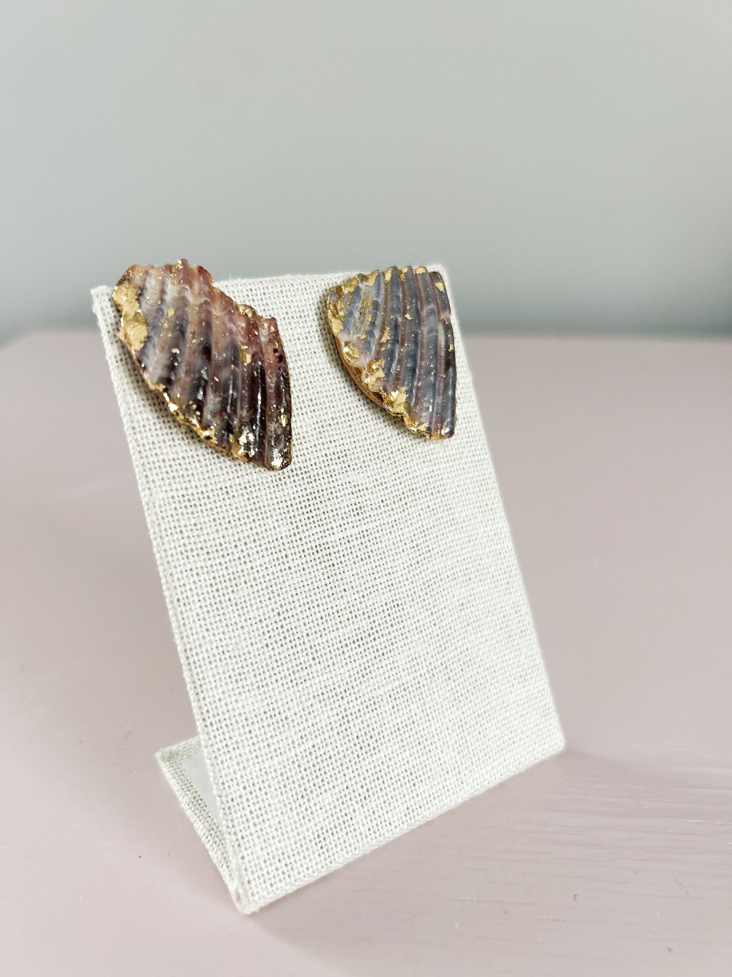 Brown Exile Studs