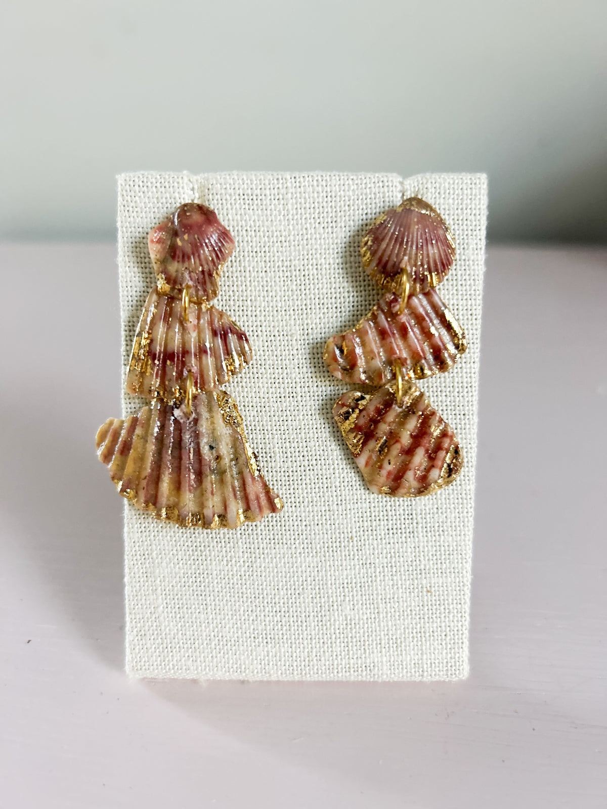 Red Love Story Earrings