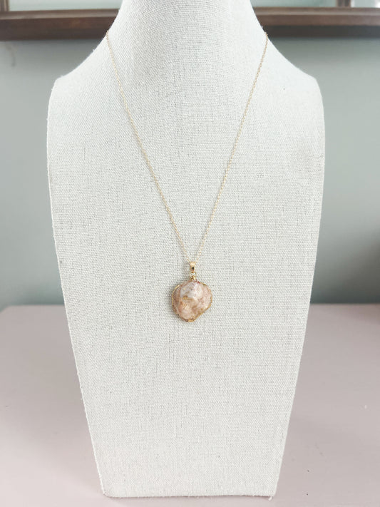 Oyster Shell Call It What You Want Necklace
