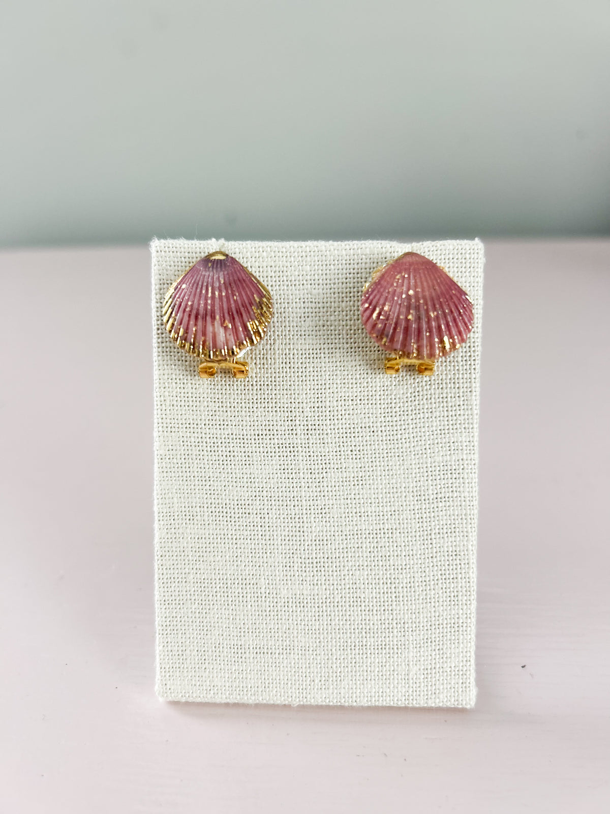 Pink Medium Miss Americana Stud Earrings