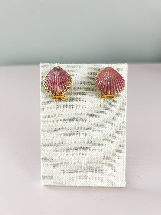 Pink Medium Miss Americana Stud Earrings