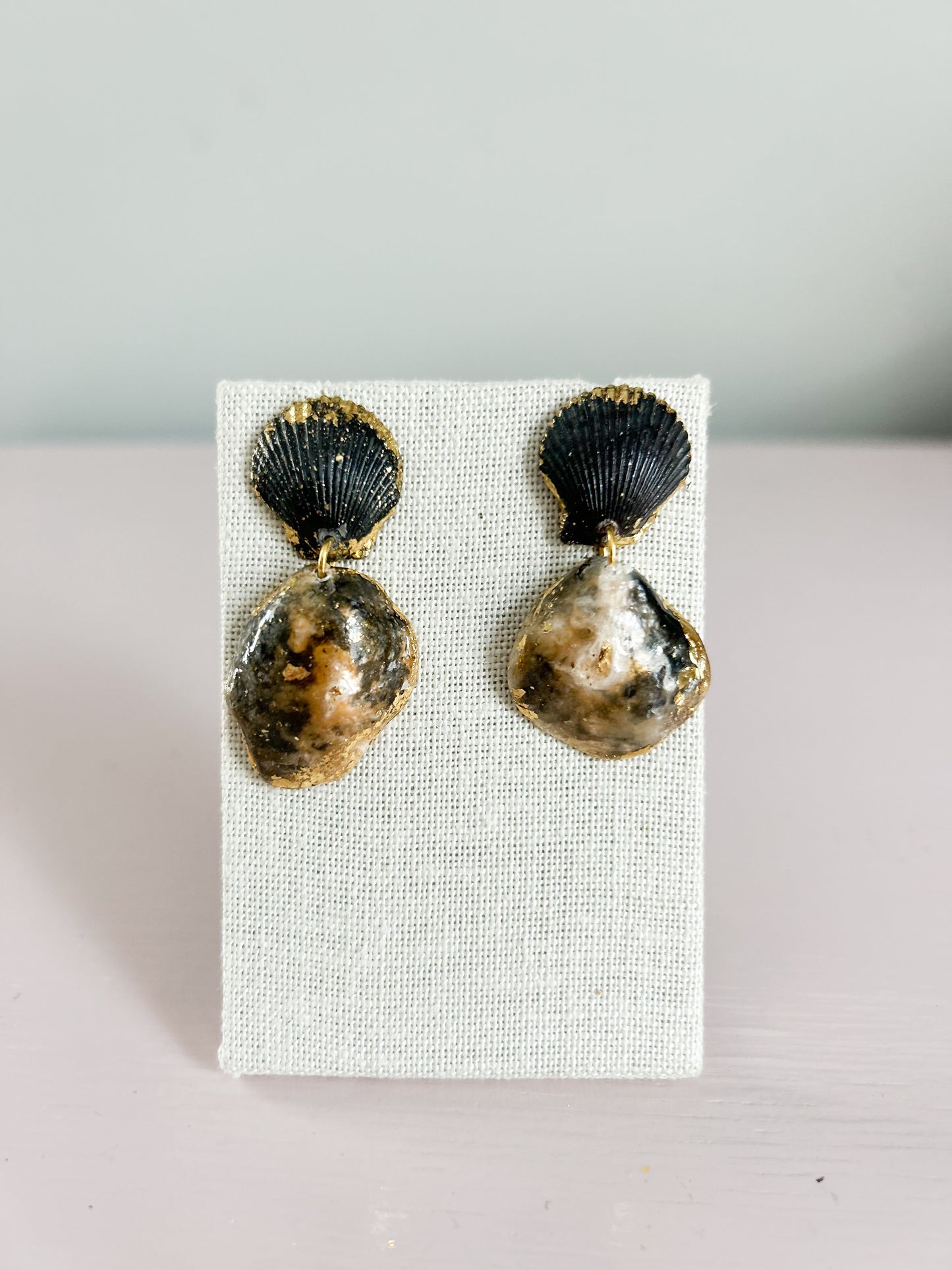 Black and Gold All Too Well Dangle Earrings