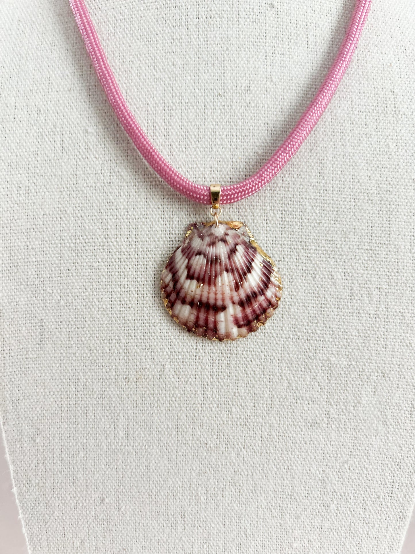 Pink and Purple Cream Fate of Ophelia Necklace