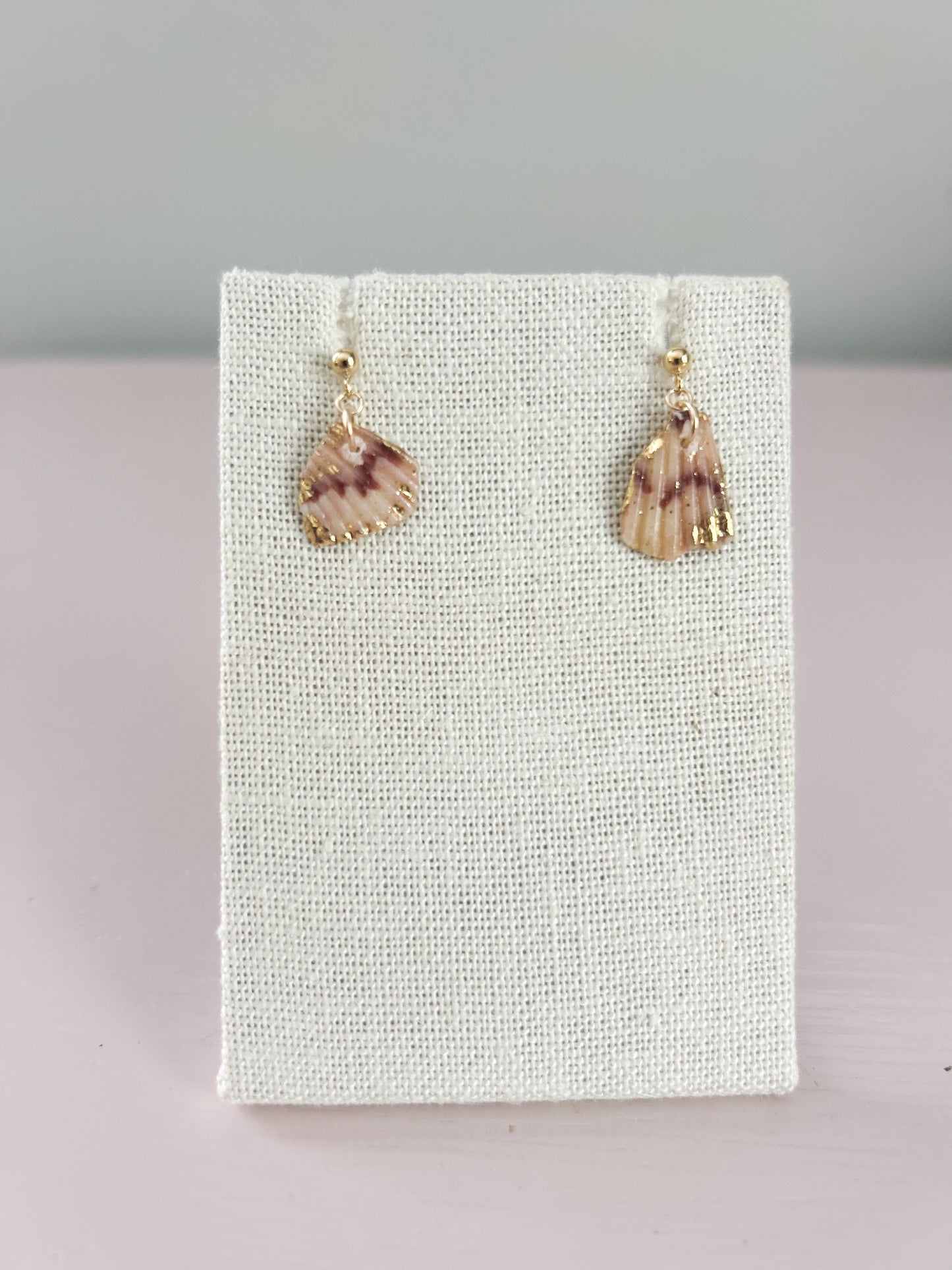 Pink and Red Exile Ball Studs