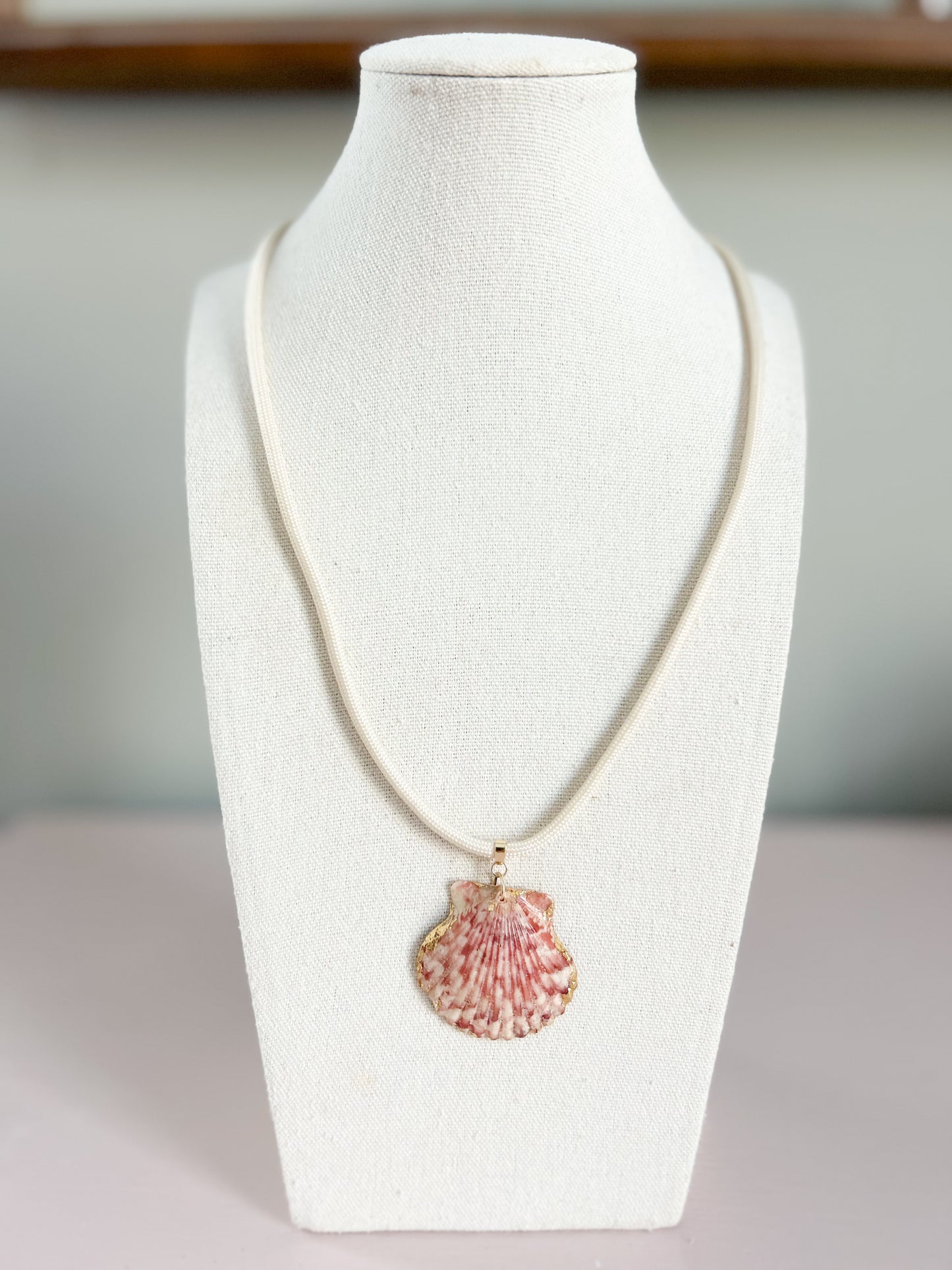 Cream Cord Fate of Ophelia Necklace