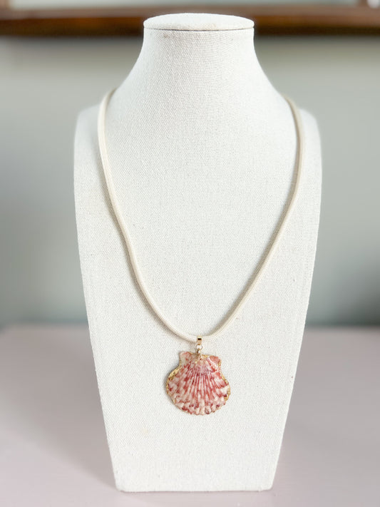 Cream Cord Fate of Ophelia Necklace