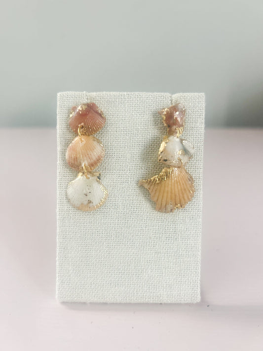 Orange Ombré Love Story Earrings