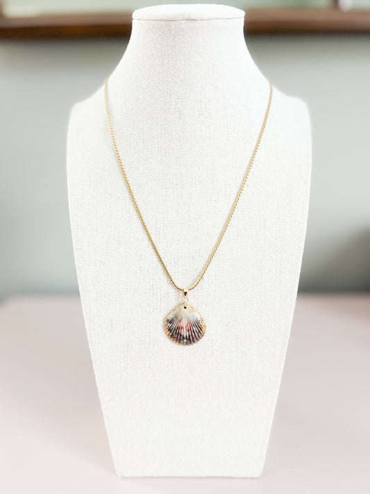 Single Scallop Shell Call It What You Want Necklace