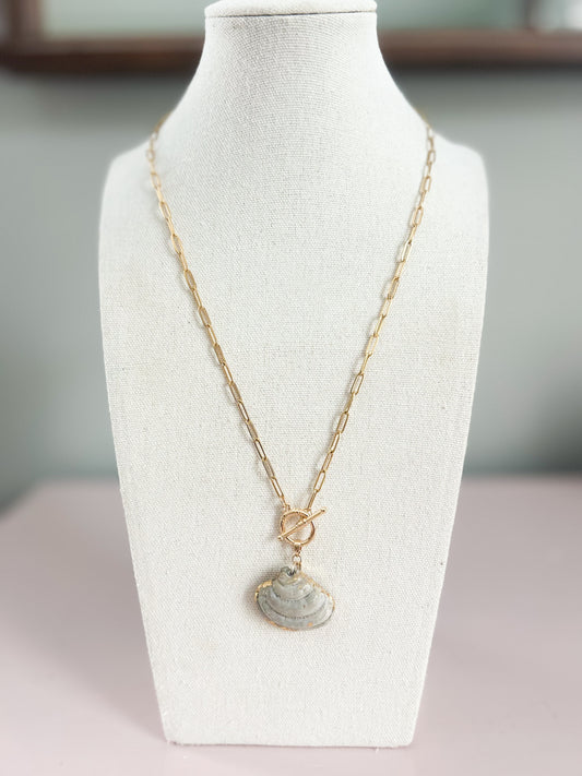 Grey Pawley’s Shell Call It What You Want Necklace