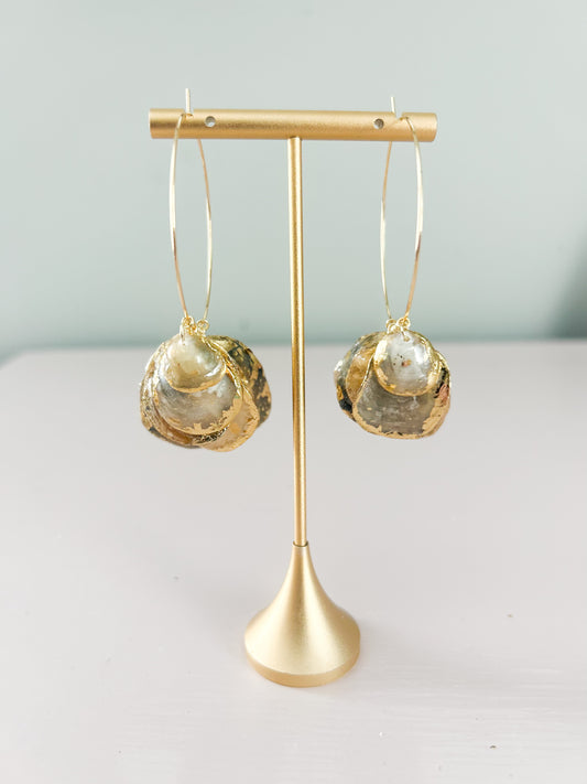 Large Gold All Too Well Hoops