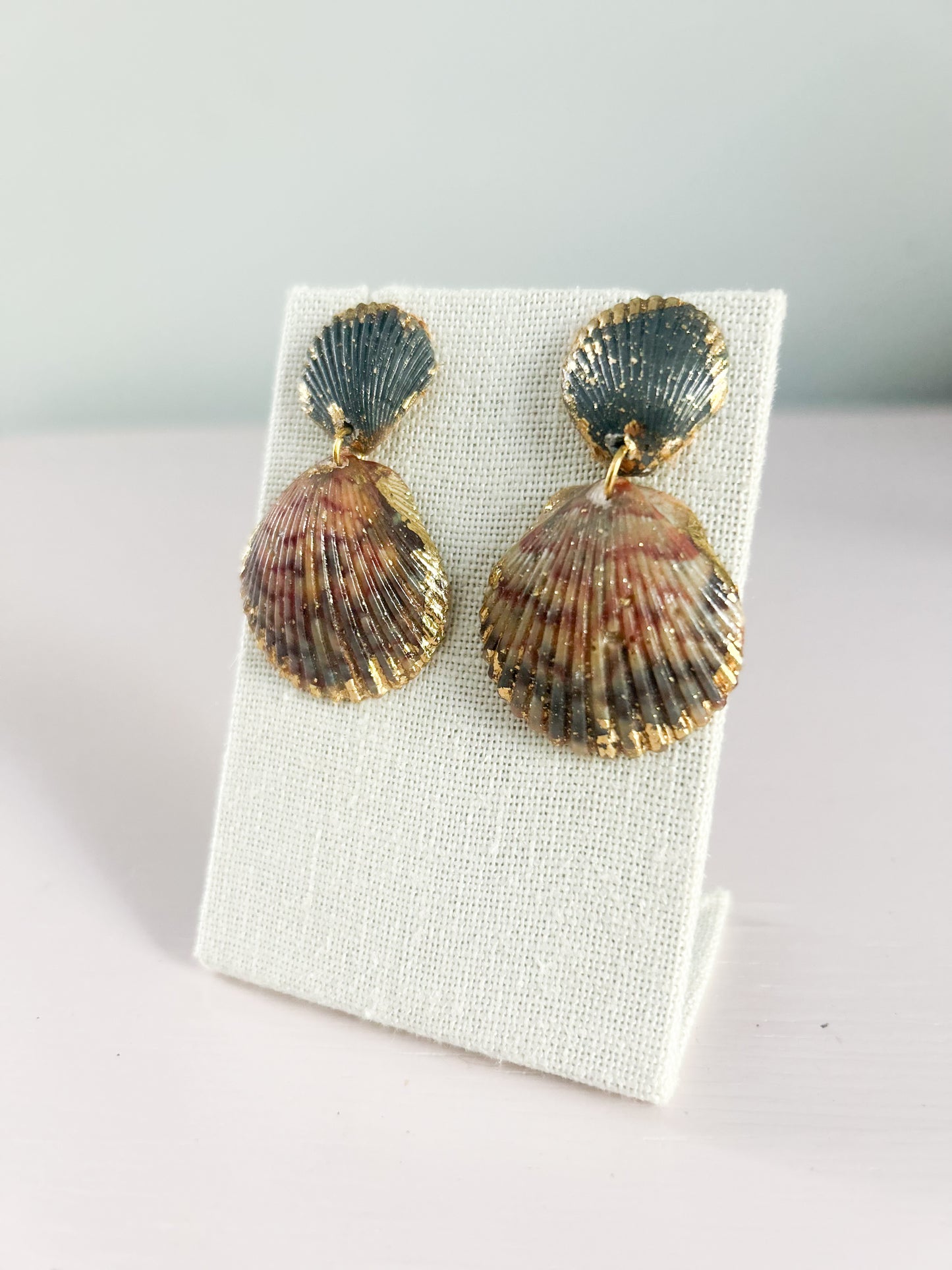 Multicolored Invisible String Earrings