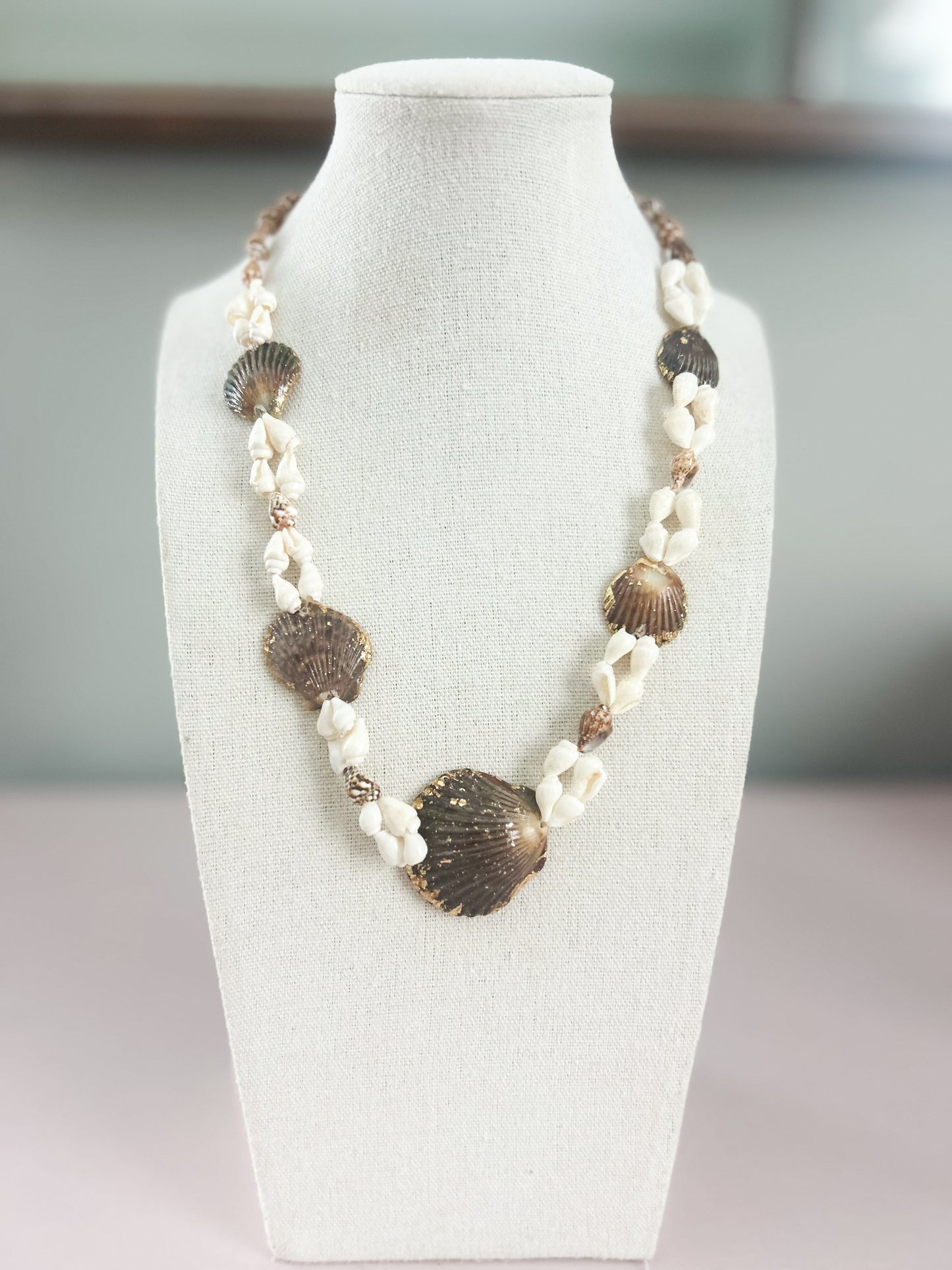 Small Conch Shell Best Day Necklace