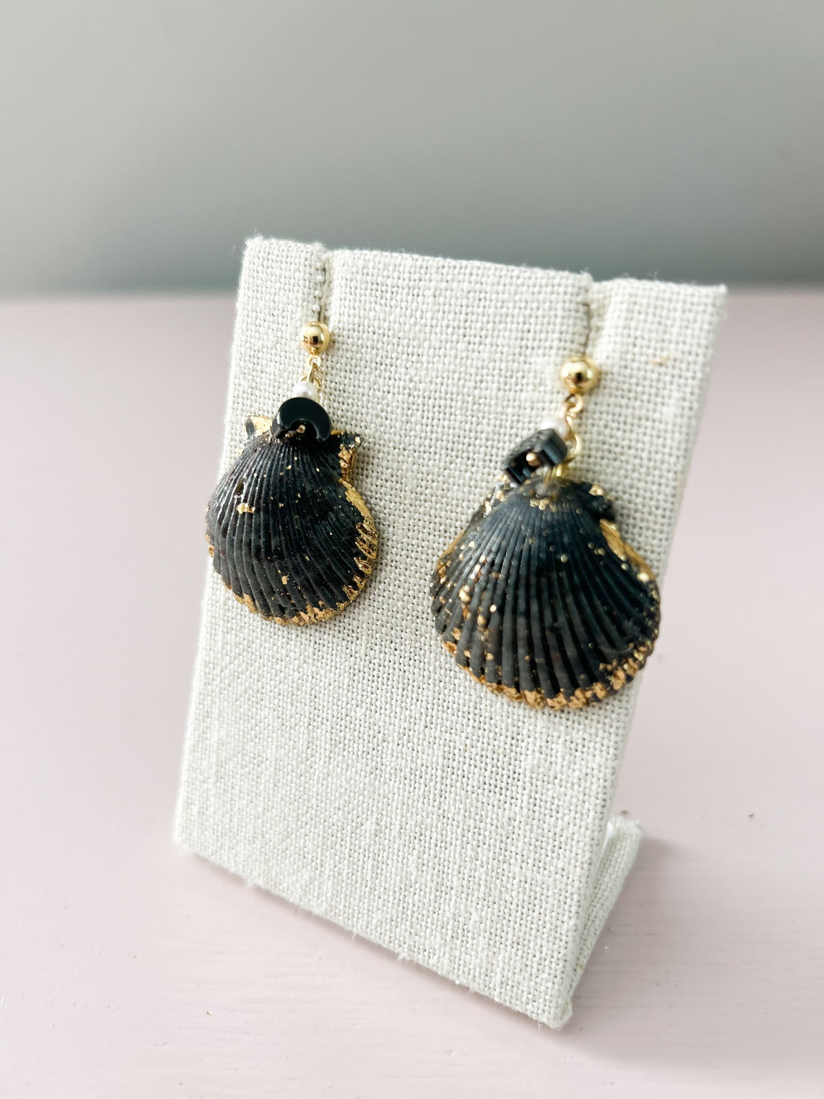 Black Moon Ball Stud Miss Americana Earrings