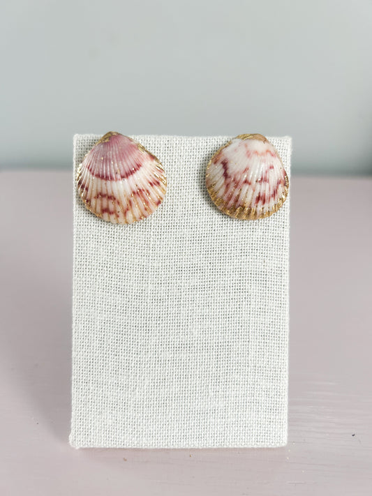 Pink and White Miss Americana Studs