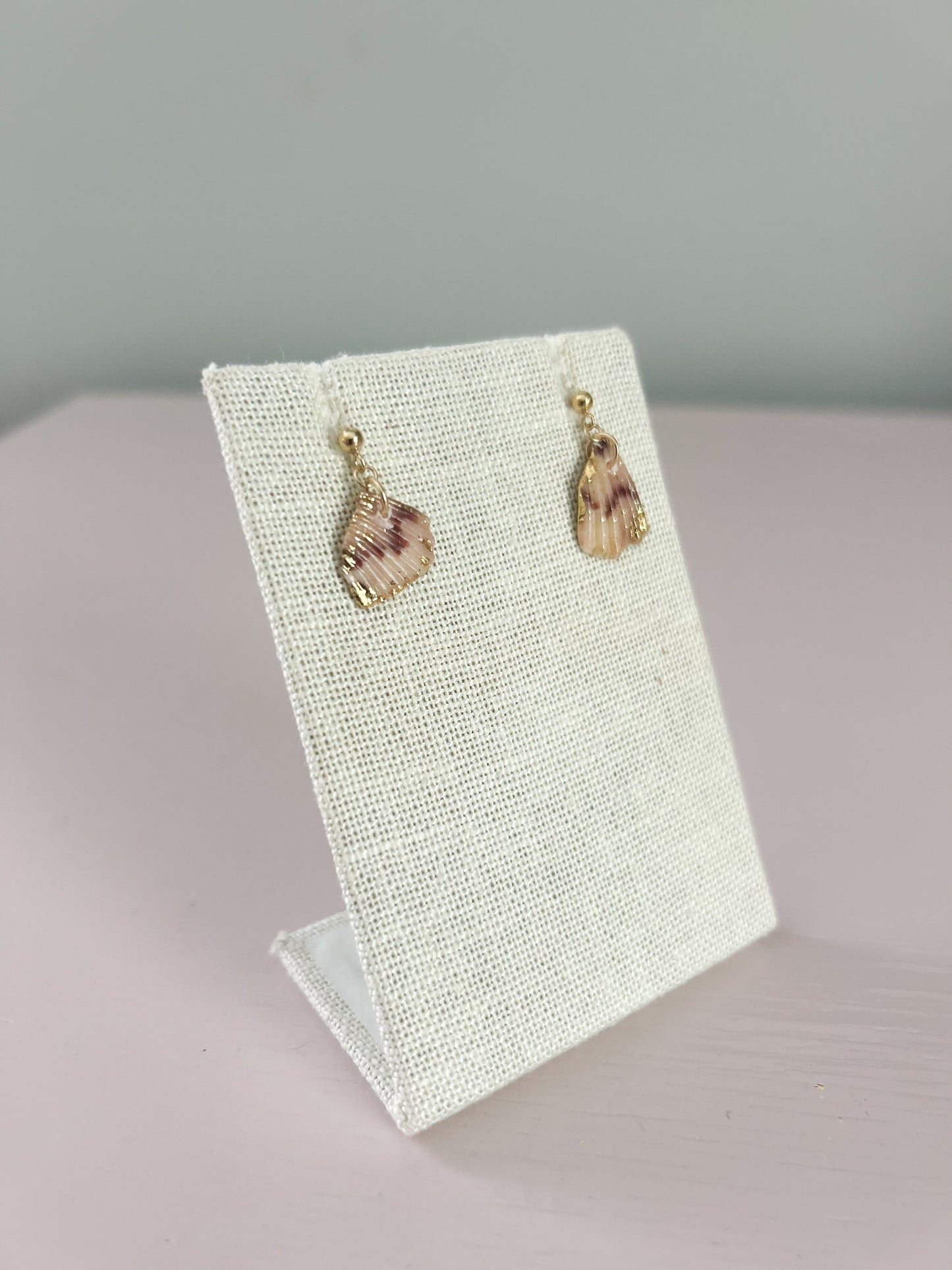 Pink and Red Exile Ball Studs