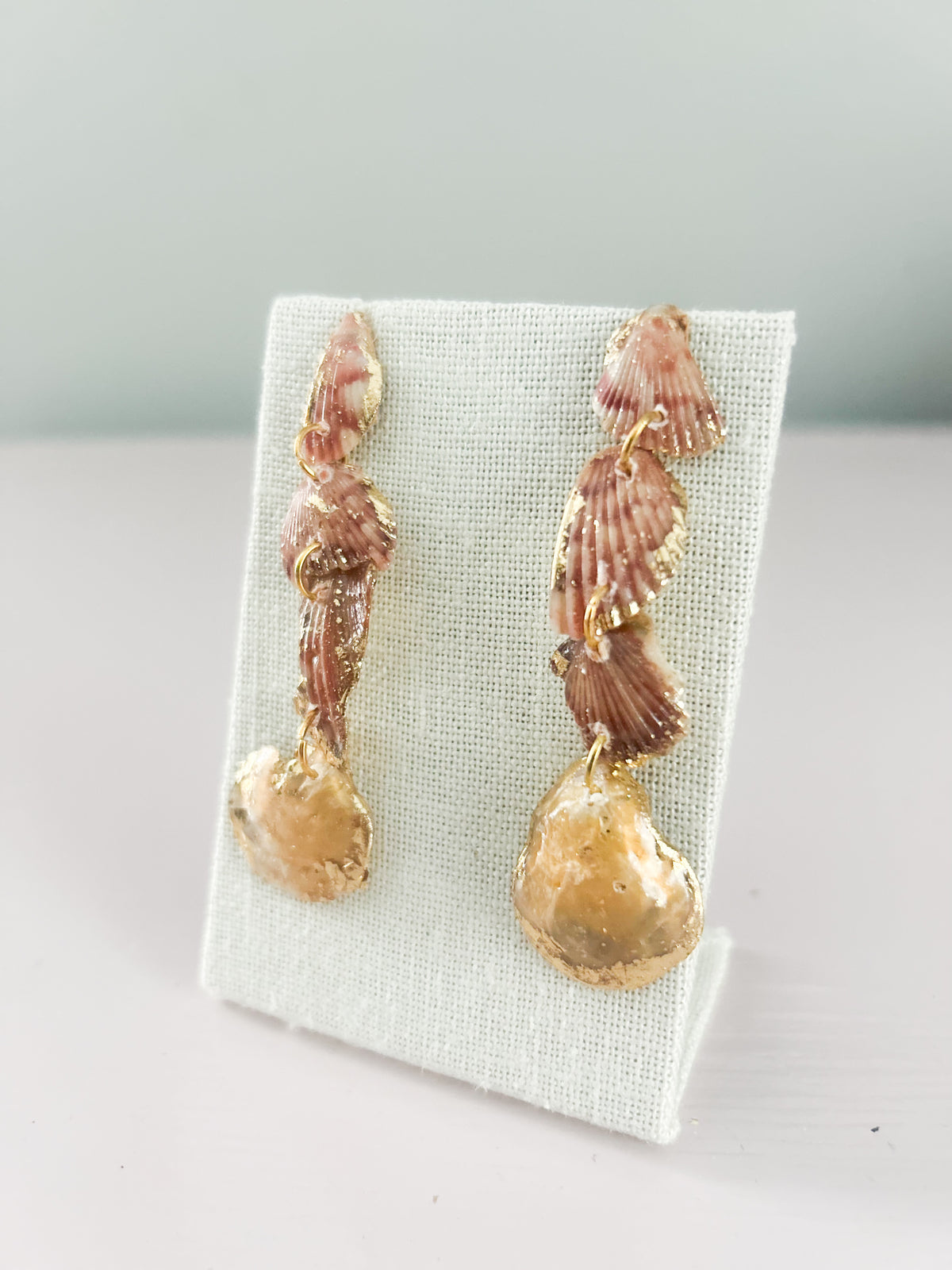 Yellow and Brown All Too Well Stud Dangles