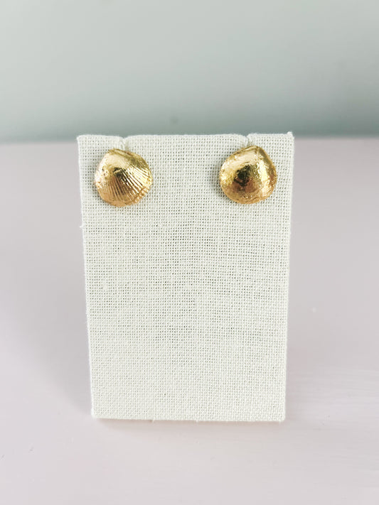 Small Gold August Studs