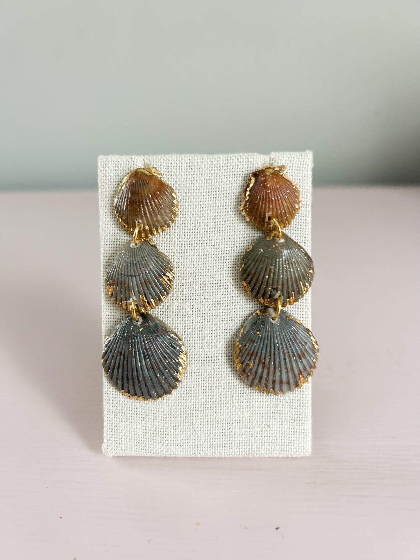 Brown and Grey Gorgeous Earrings