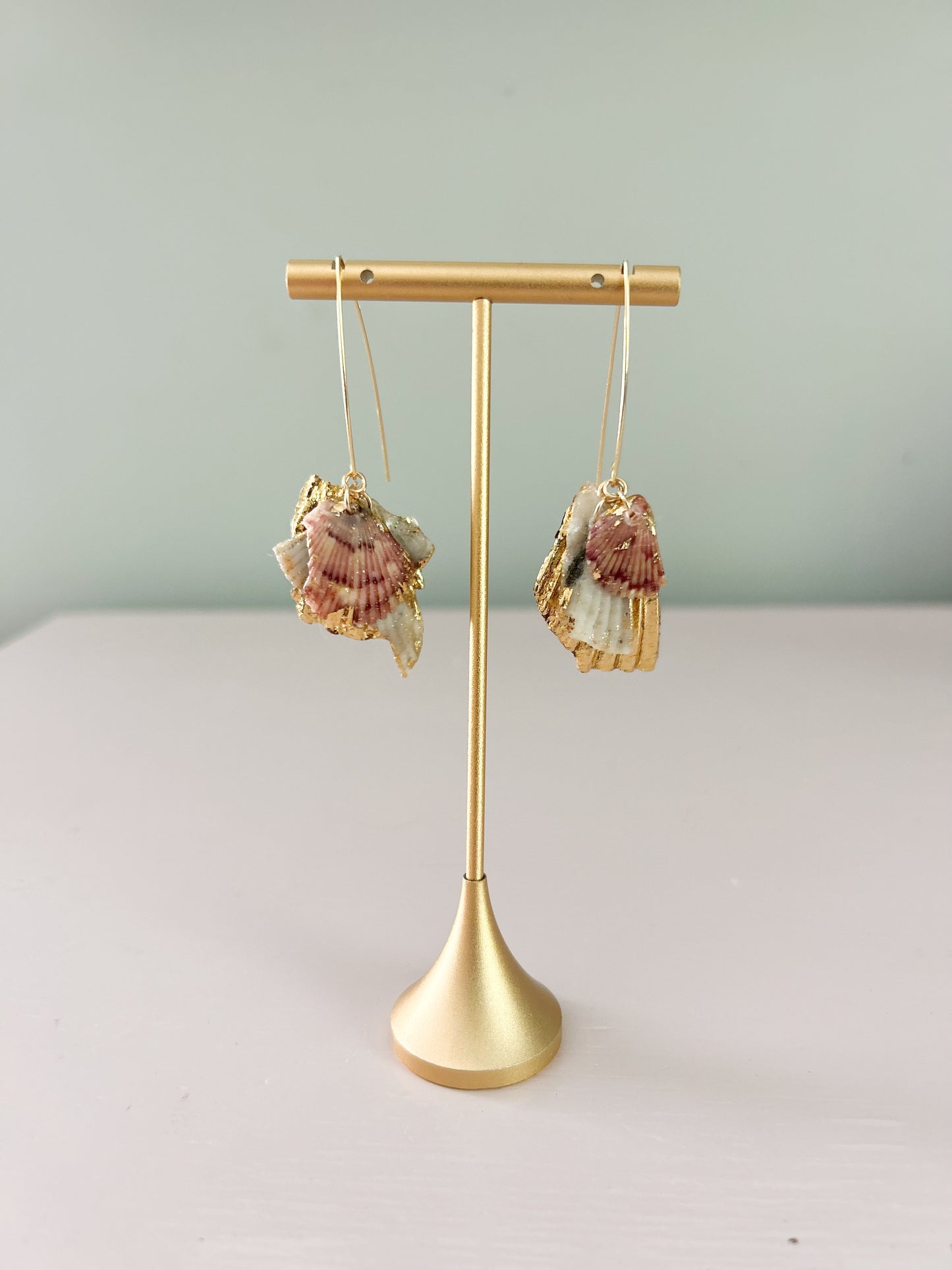 Pink, Grey and Gold Exile Hooks