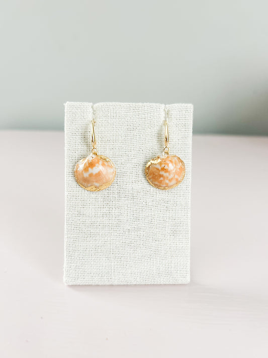 Bittersweet Clam August Hook Earrings