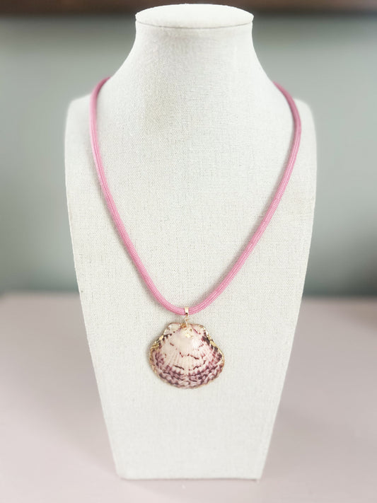 Pink and Red Fate of Ophelia Cord Necklace