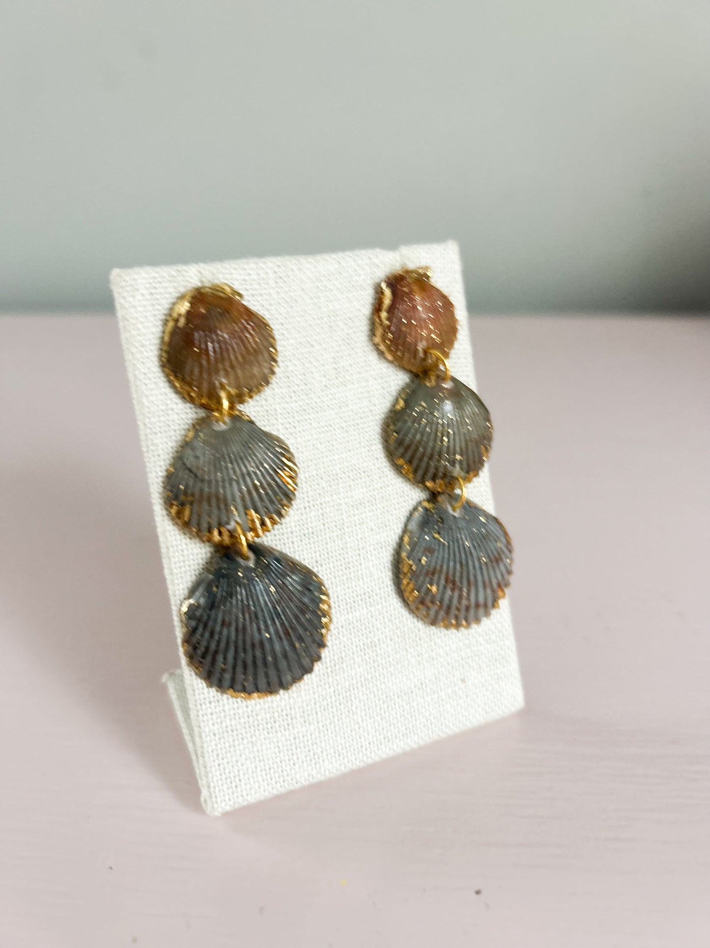 Brown and Grey Gorgeous Earrings