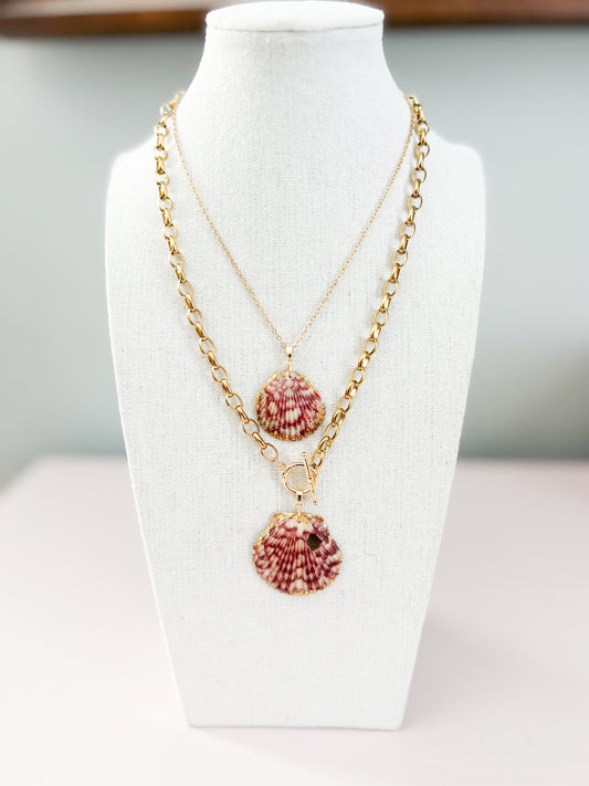 Maroon and Cream Best Day Necklaces