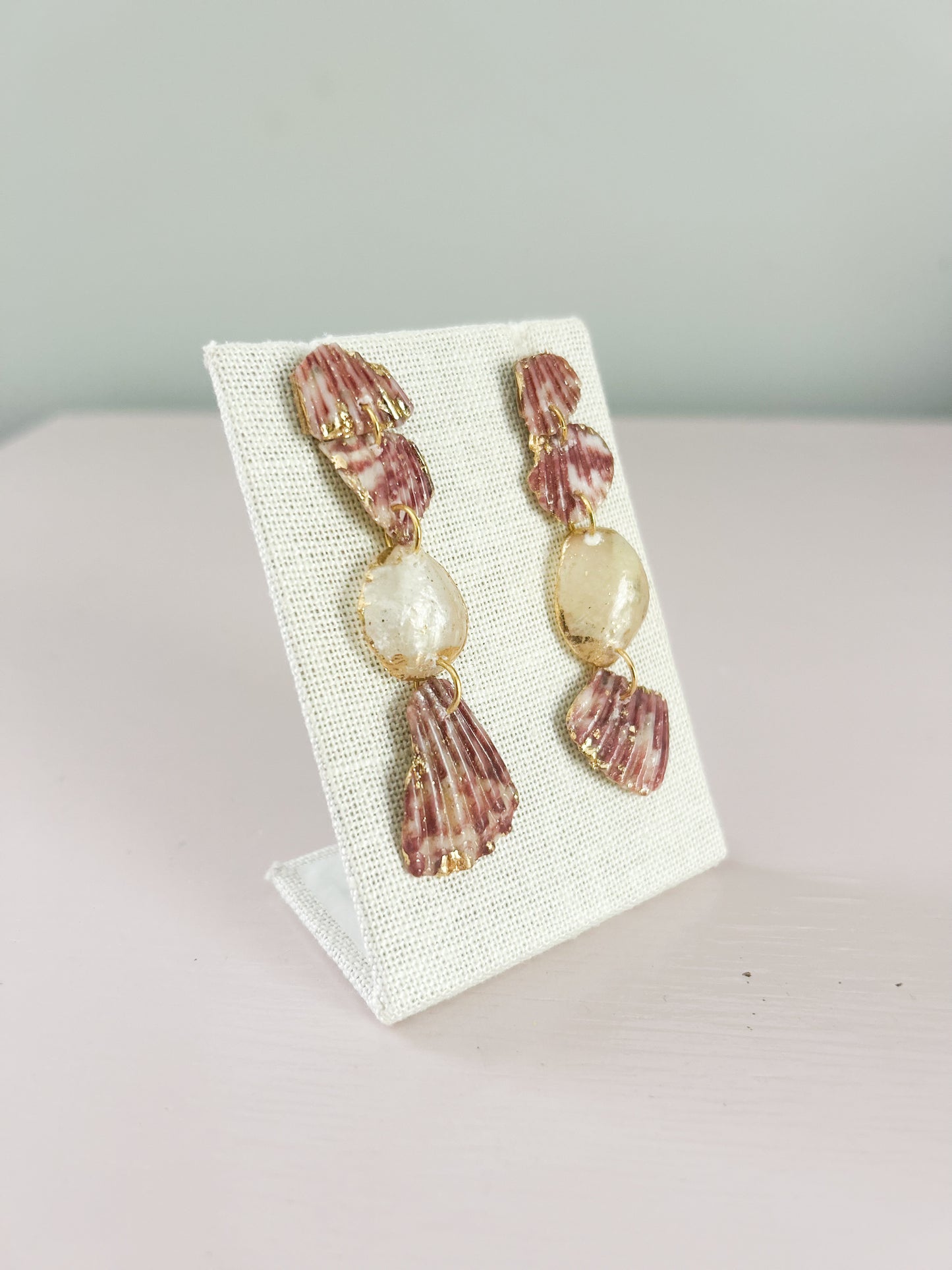 Red and Gold All Too Well Studs