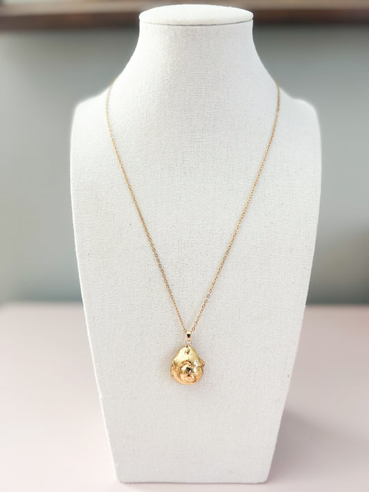 Gold Conch Call It What You Want Necklace